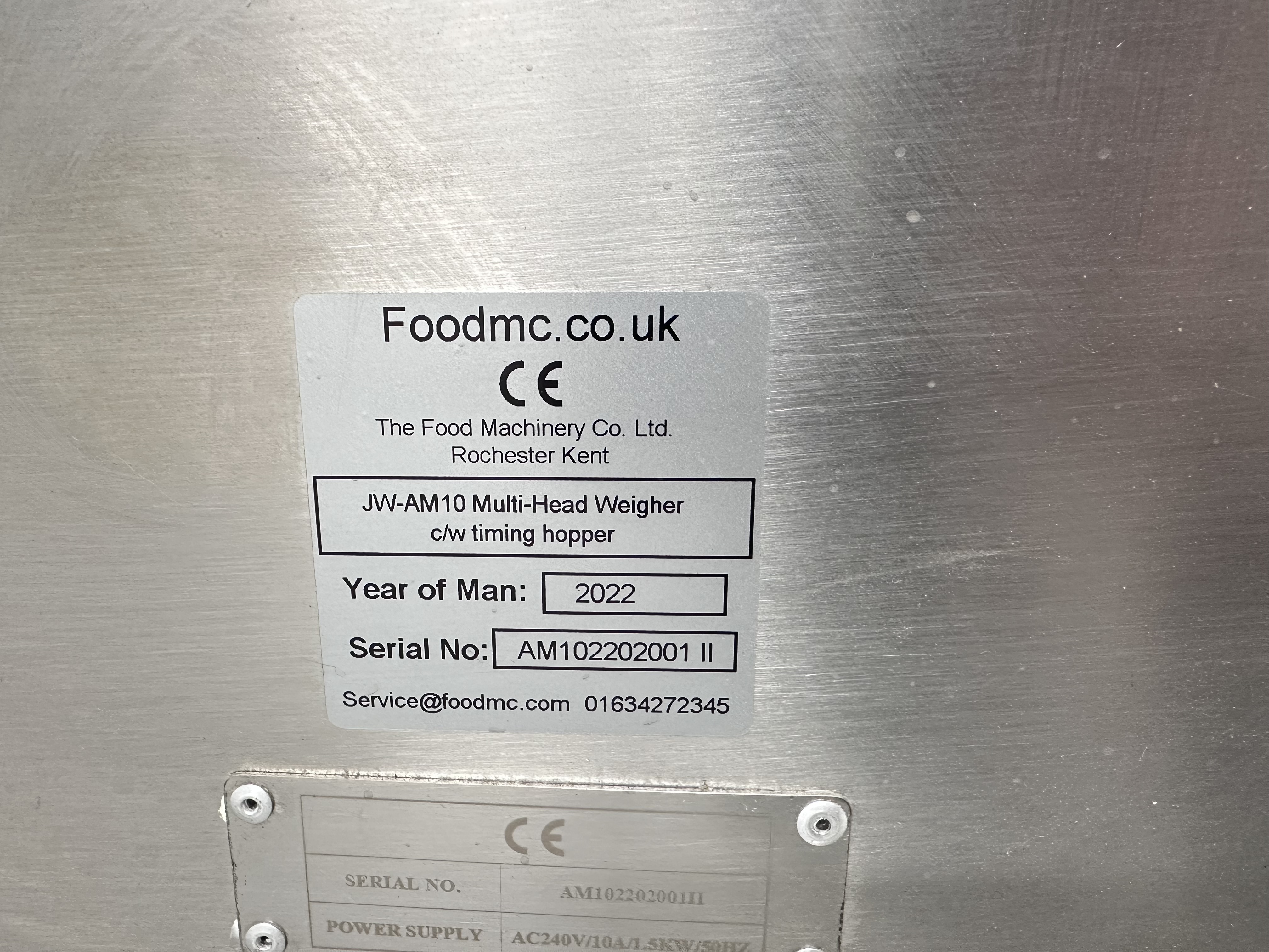 10 Bin Food Grade Multi Head Filling Machine (2022)