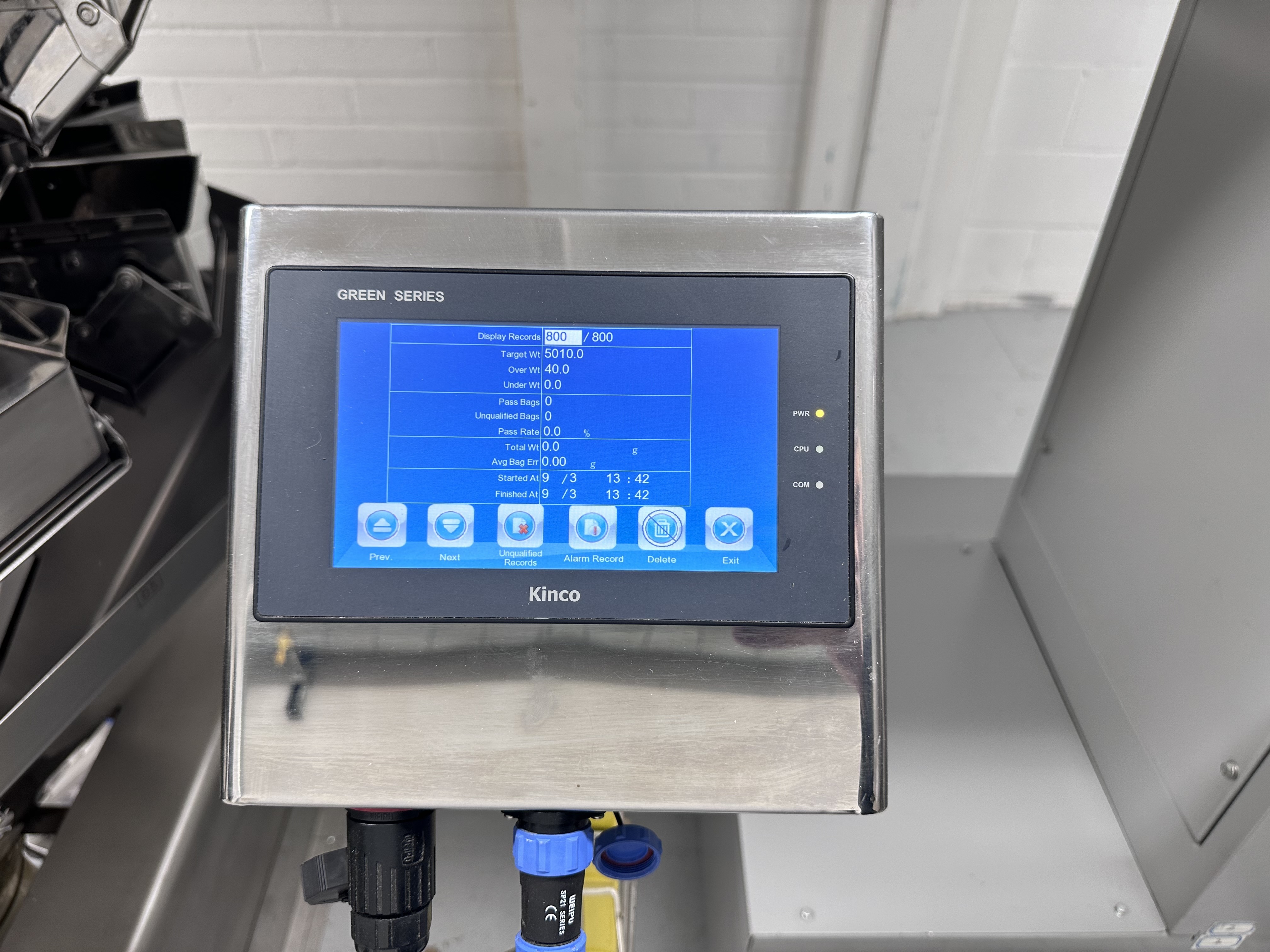 10 Bin Food Grade Multi Head Filling Machine (2022)