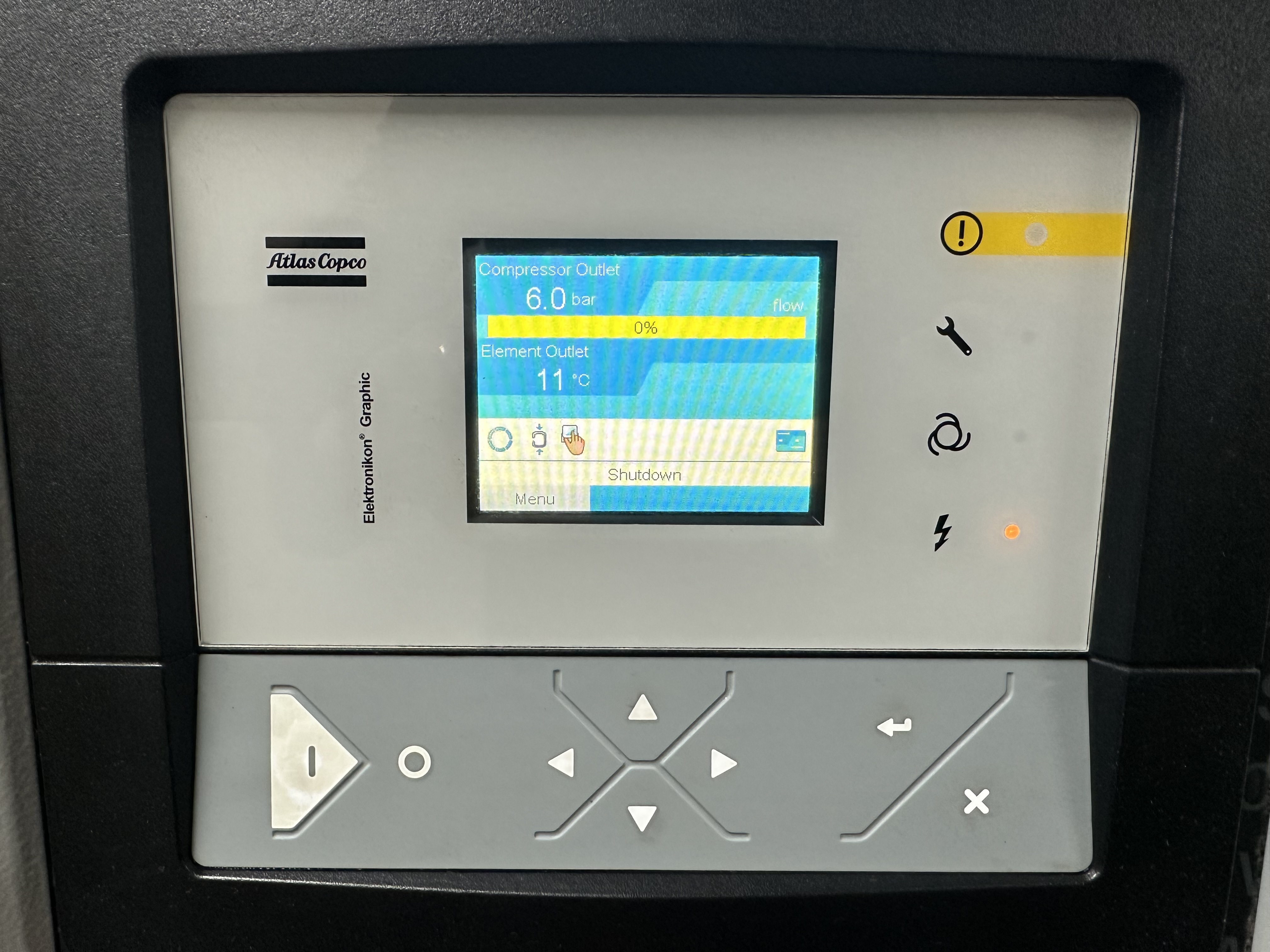 Atlas Copco GA11 VSD+FF, Rotary Screw Air Compressor (2016)