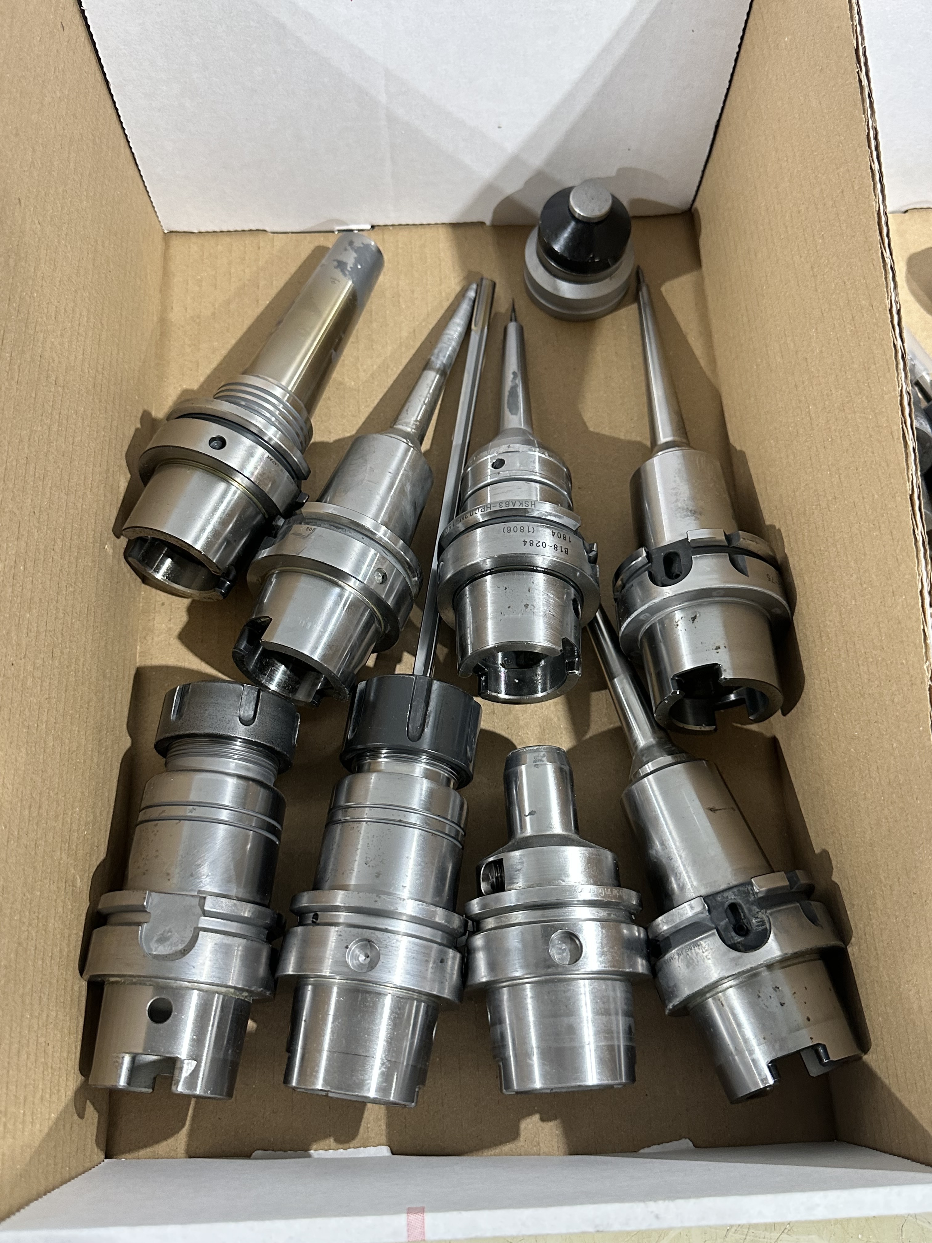 HSK 63 Spindle Tooling