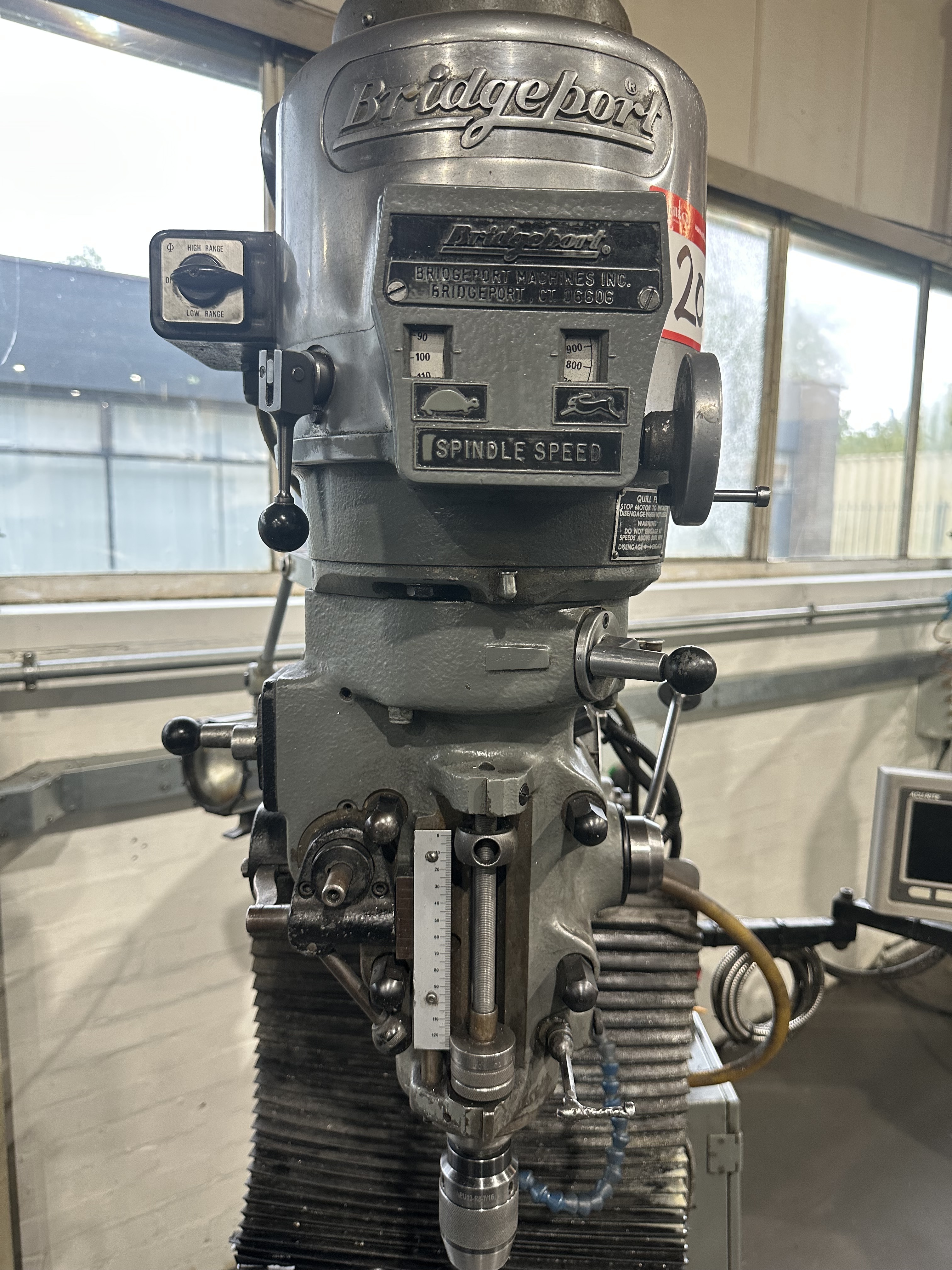 Bridgeport Series 1 2Hp Turret Head Milling Machine