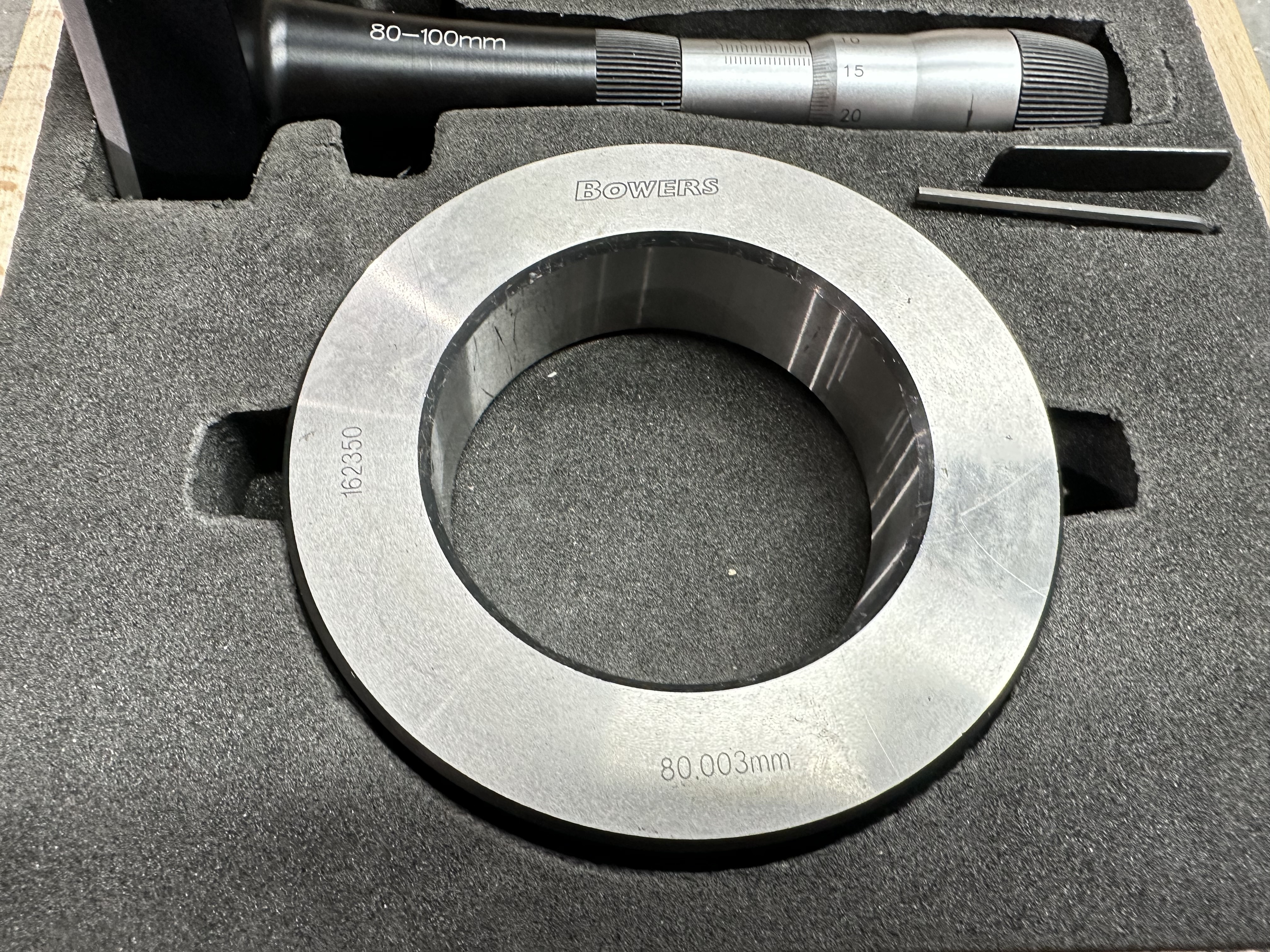 Bowers XT 80 - 100mm Bore Gauge with Setting Ring