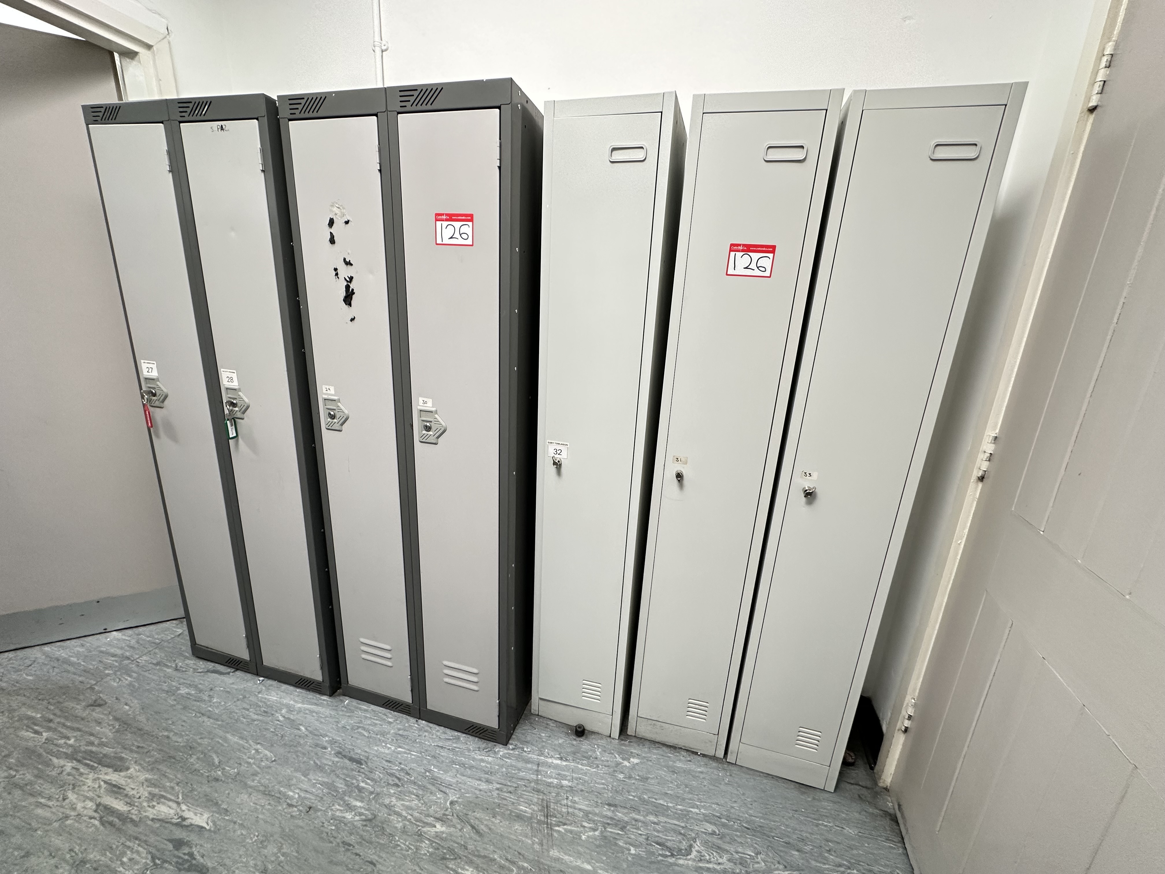 Changing Room Personal Lockers
