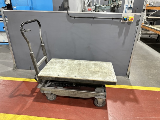 Scissor Lift Table Trolley, Size 1000 x 520mm, Lift Height 1450mm