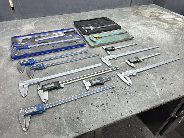 Various Digital Verniers up to 300mm