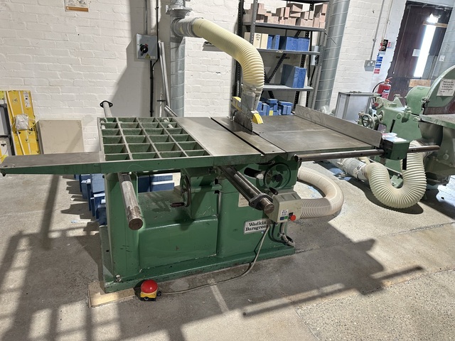 Wadkin Bursgreen 12" BGP/S 12" Sliding Table Panel Sawbench