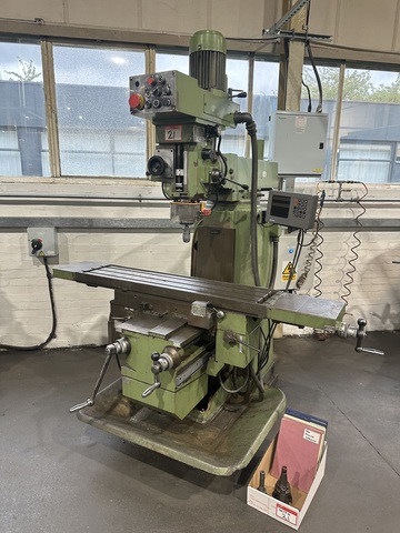 TOS Kurim FNK 25A Knee Type Turret Head Milling Machine (1995)