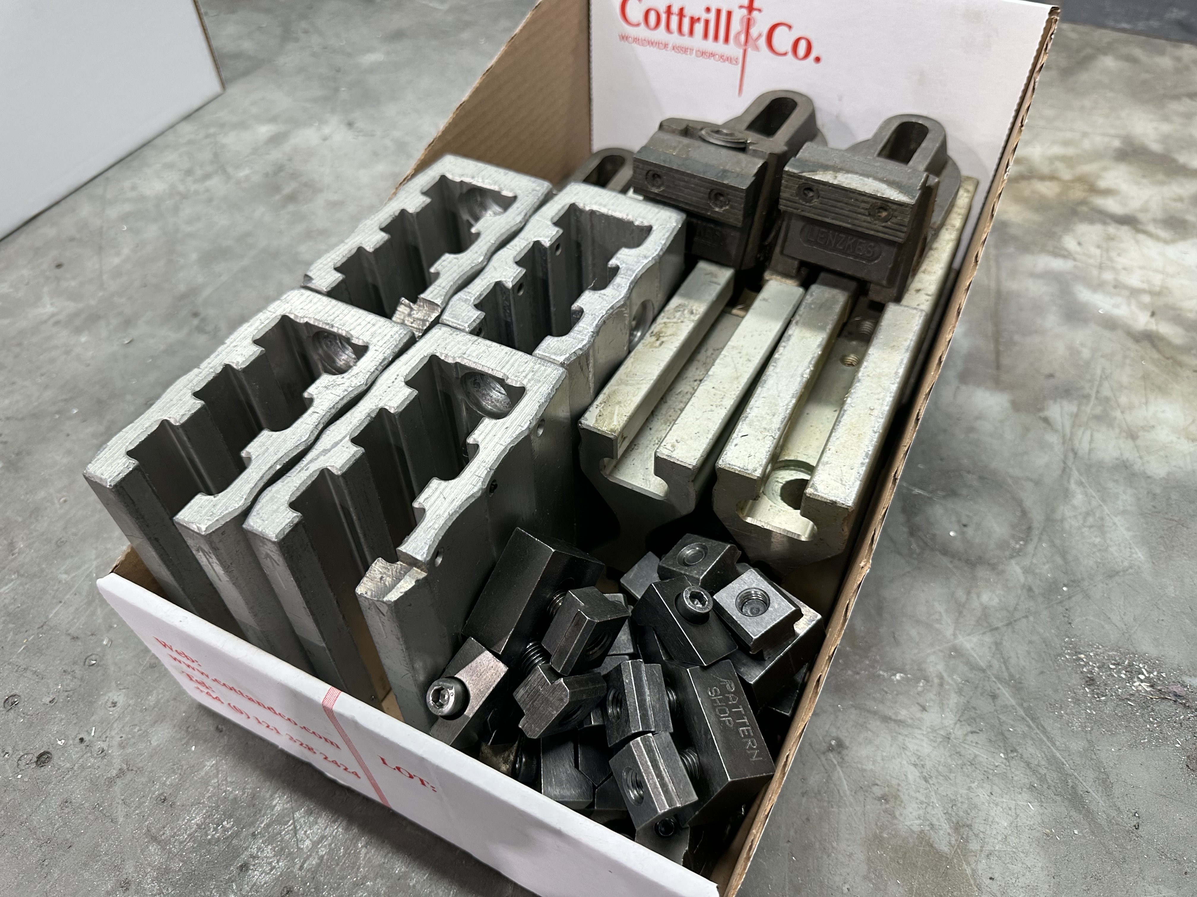 Lenzkes Machine Clamps Riser Blocks