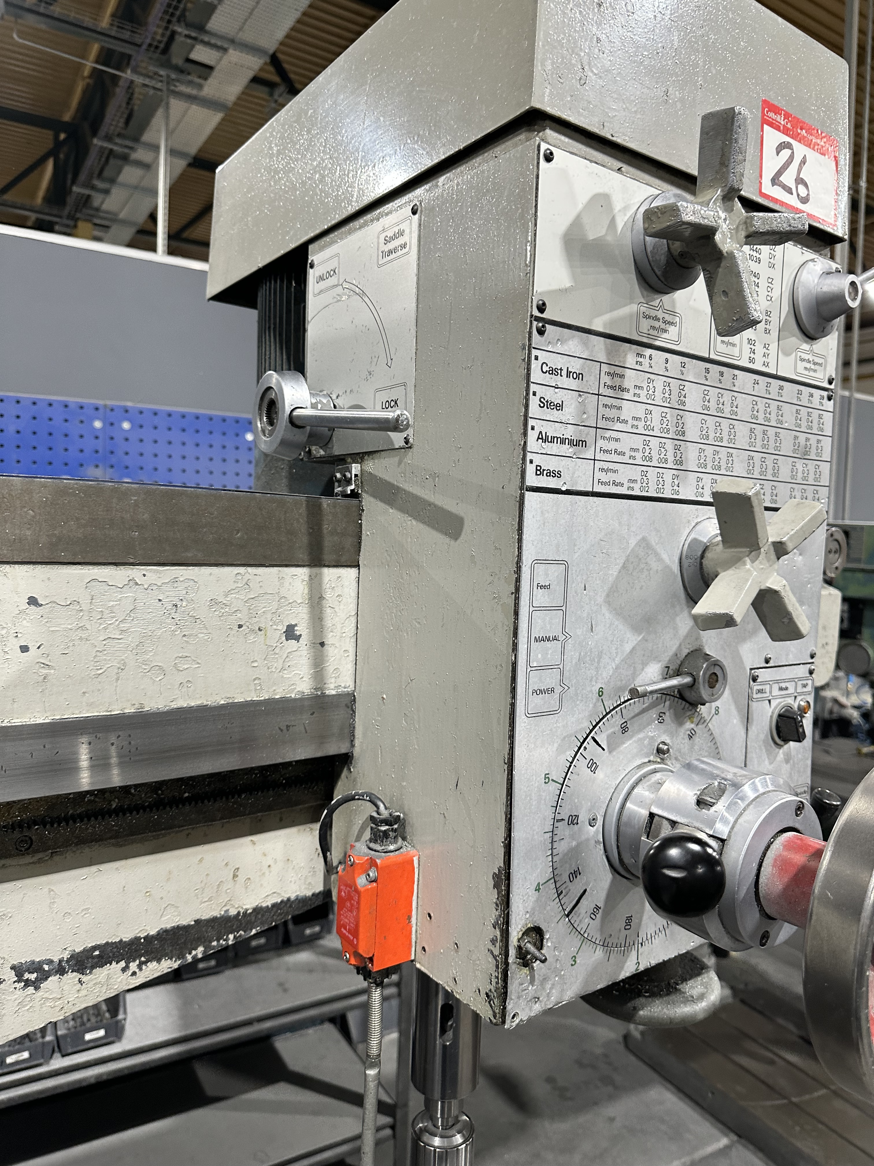 3ft Radial Arm Drill