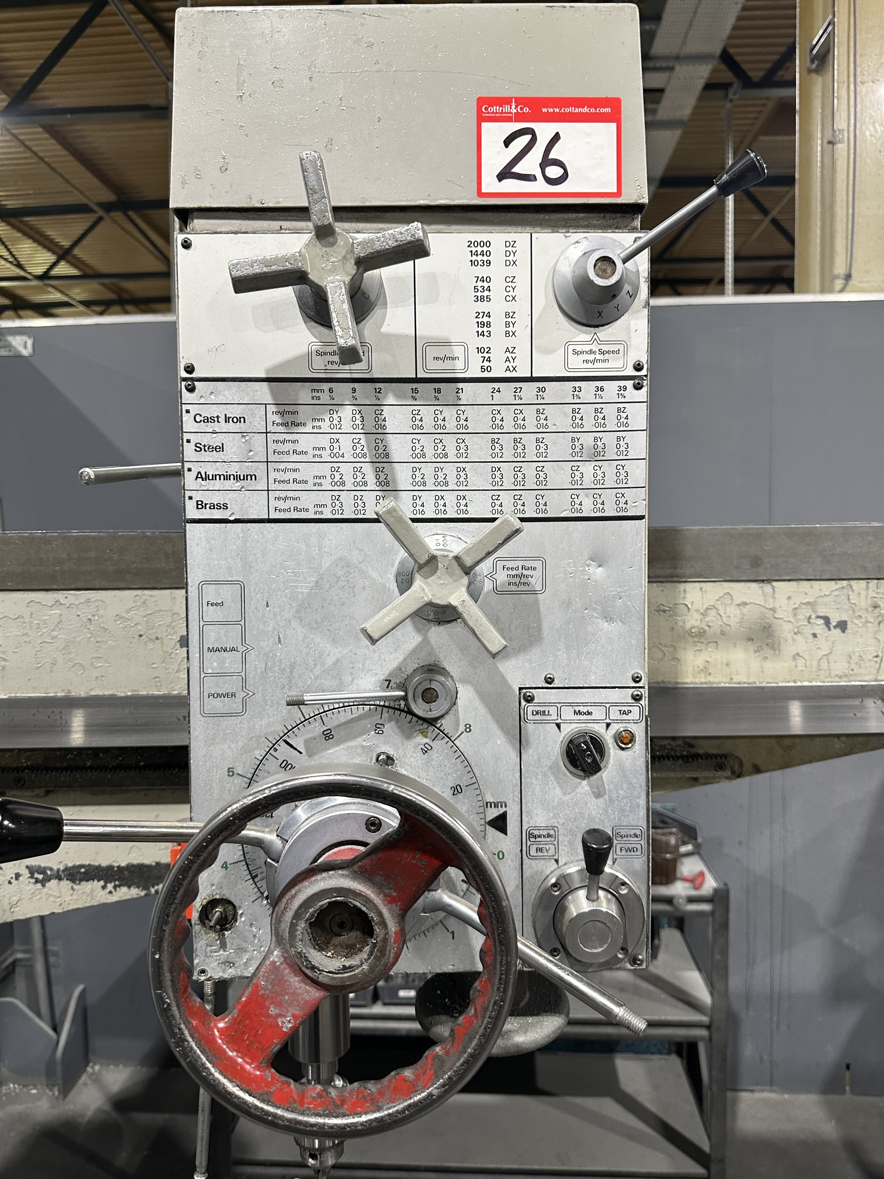 3ft Radial Arm Drill