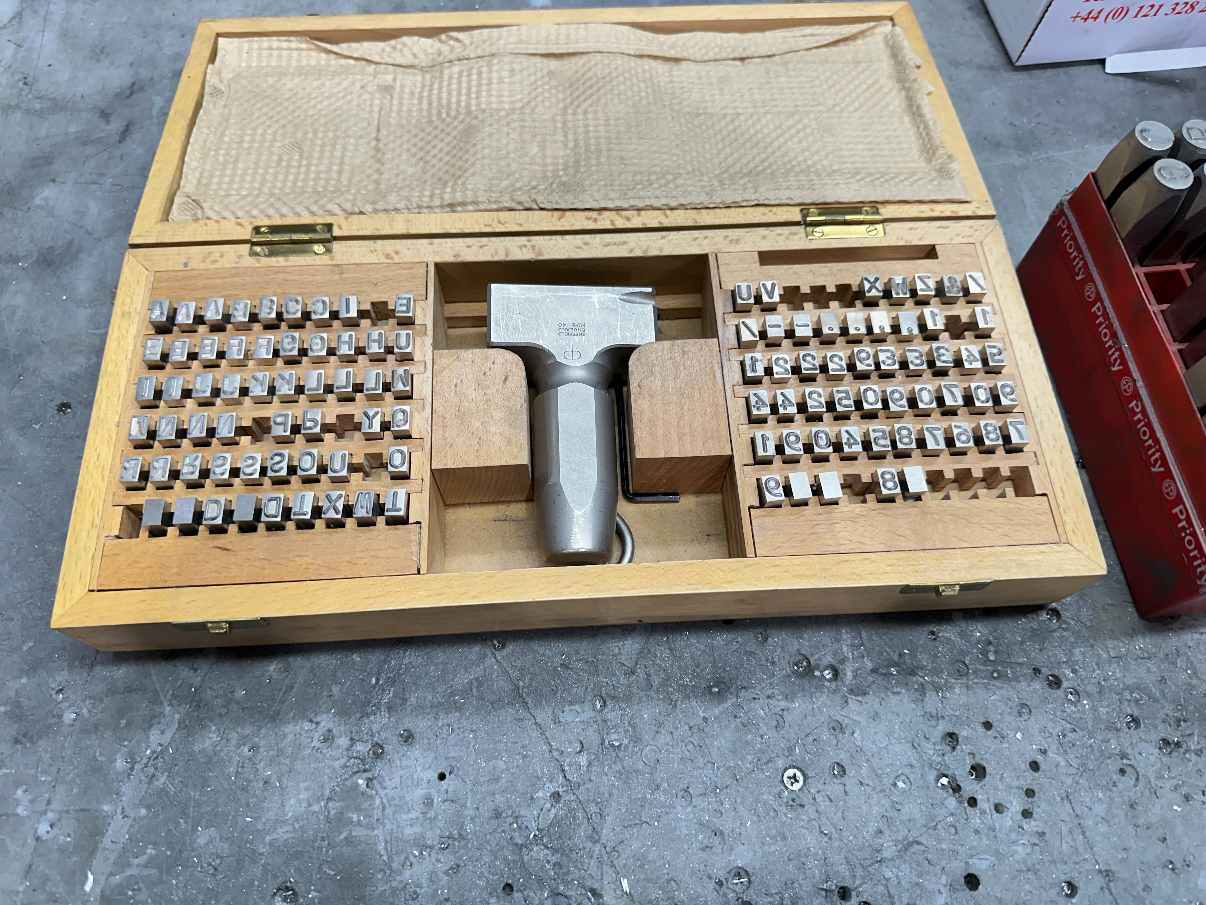 Various Letter & Number Stamps