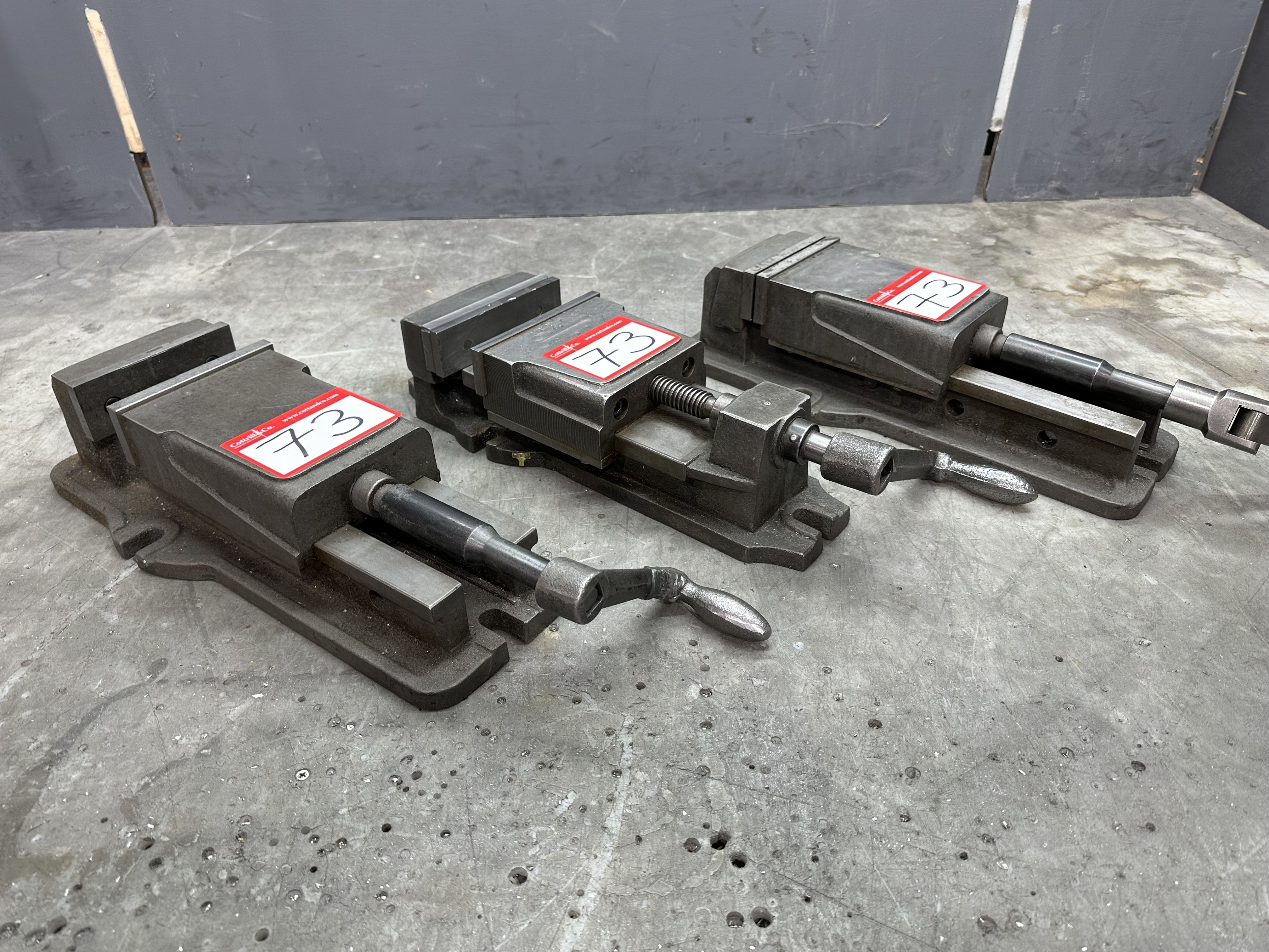 6" Machine Vices (Qty 3)