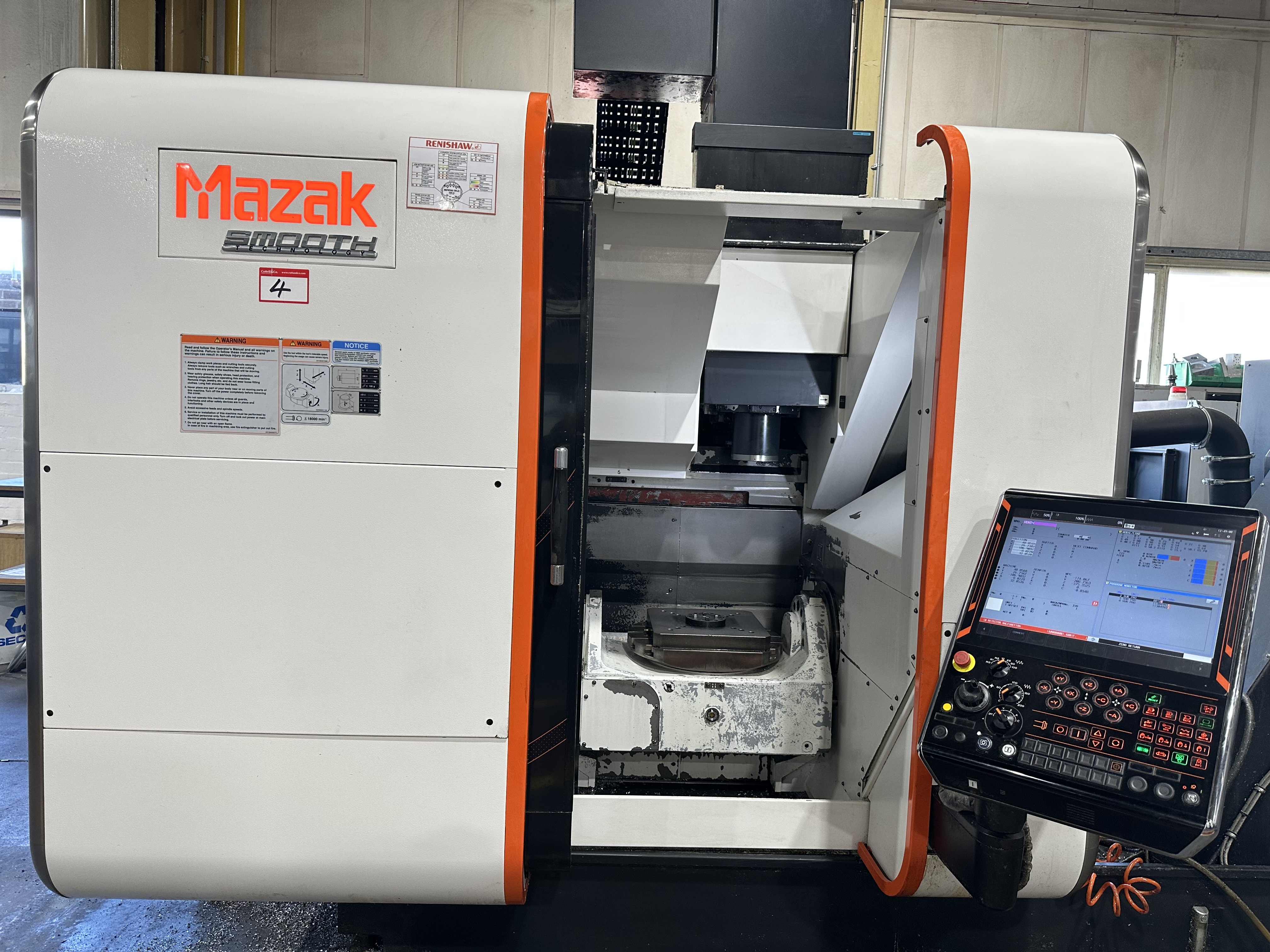Mazak Variaxis i-500 5 Axis CNC Machining Centre. (2016)