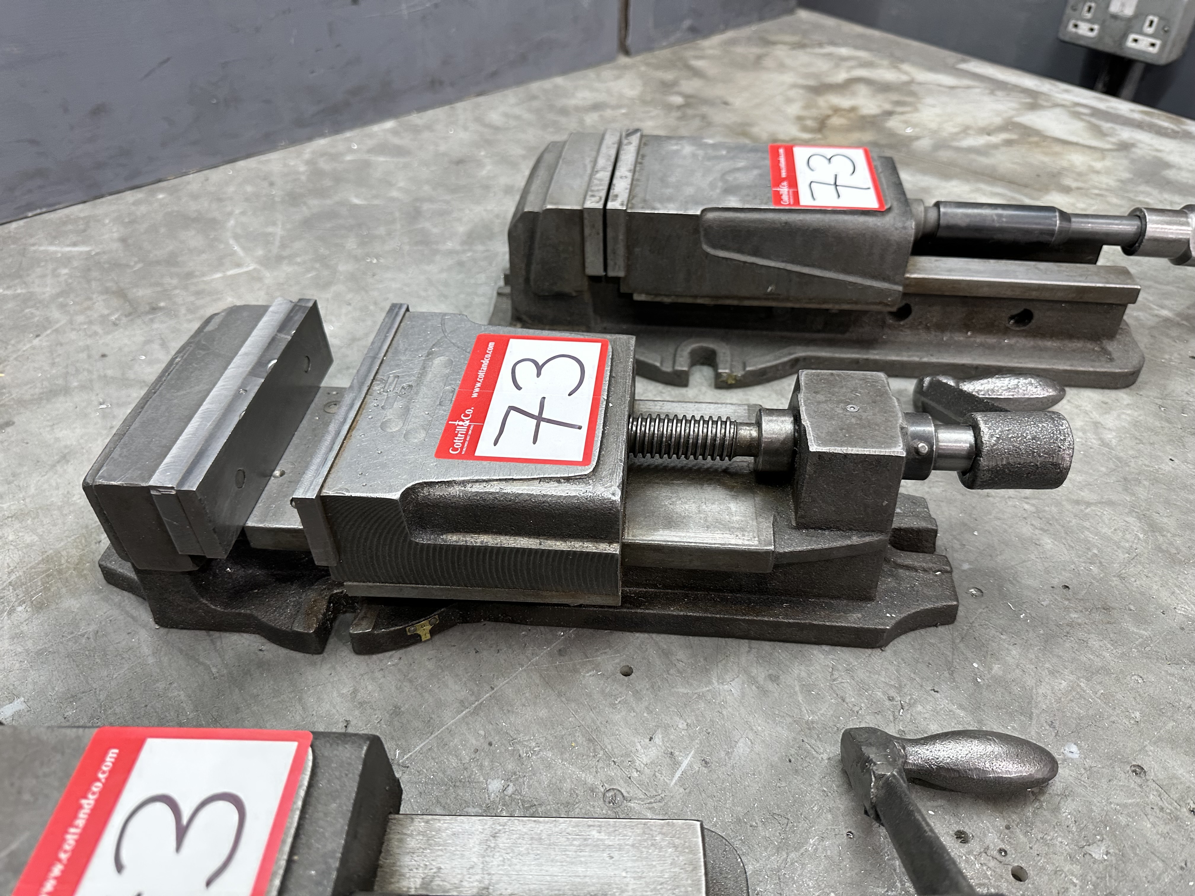 6" Machine Vices (Qty 3)