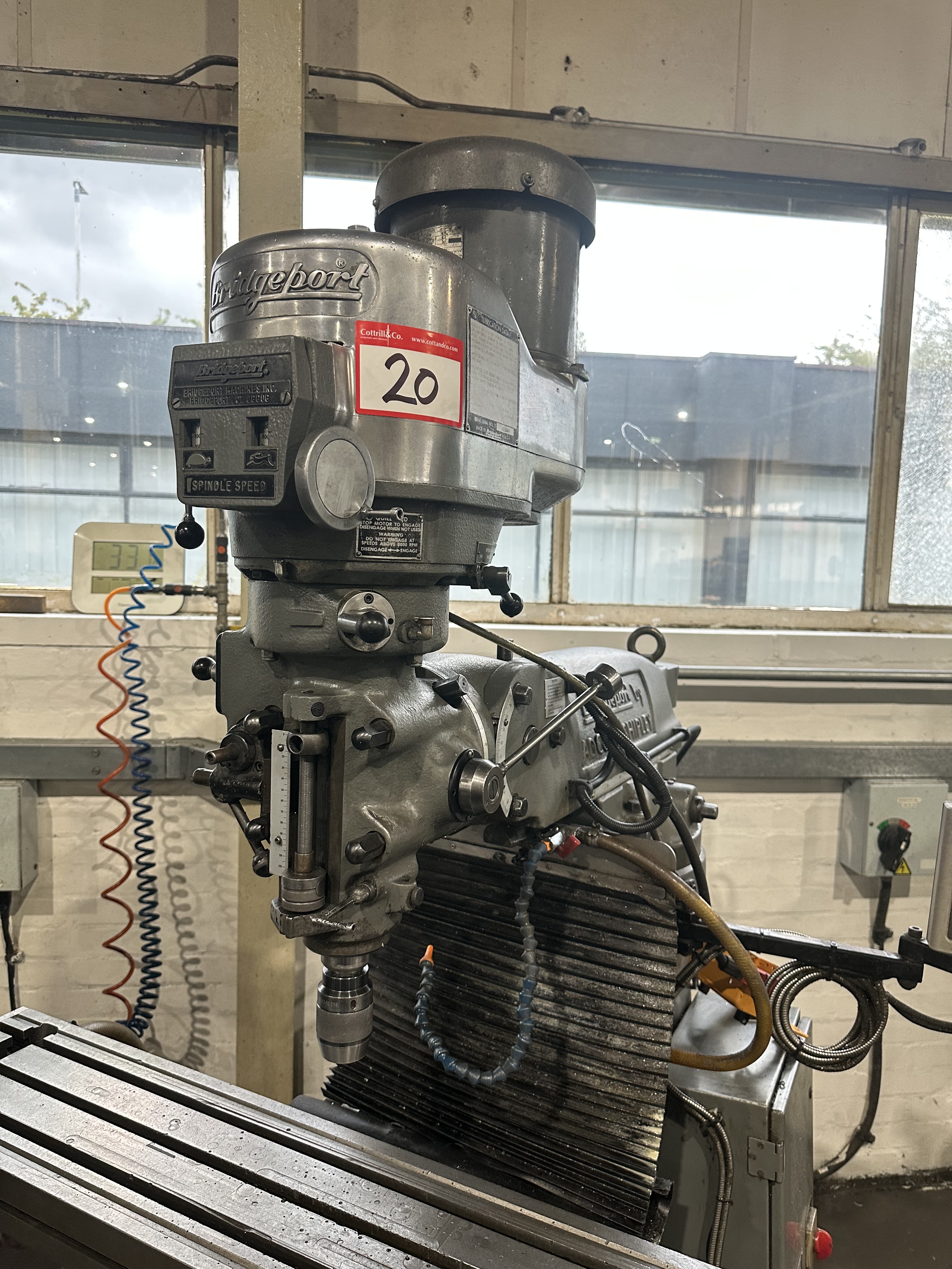 Bridgeport Series 1 2Hp Turret Head Milling Machine