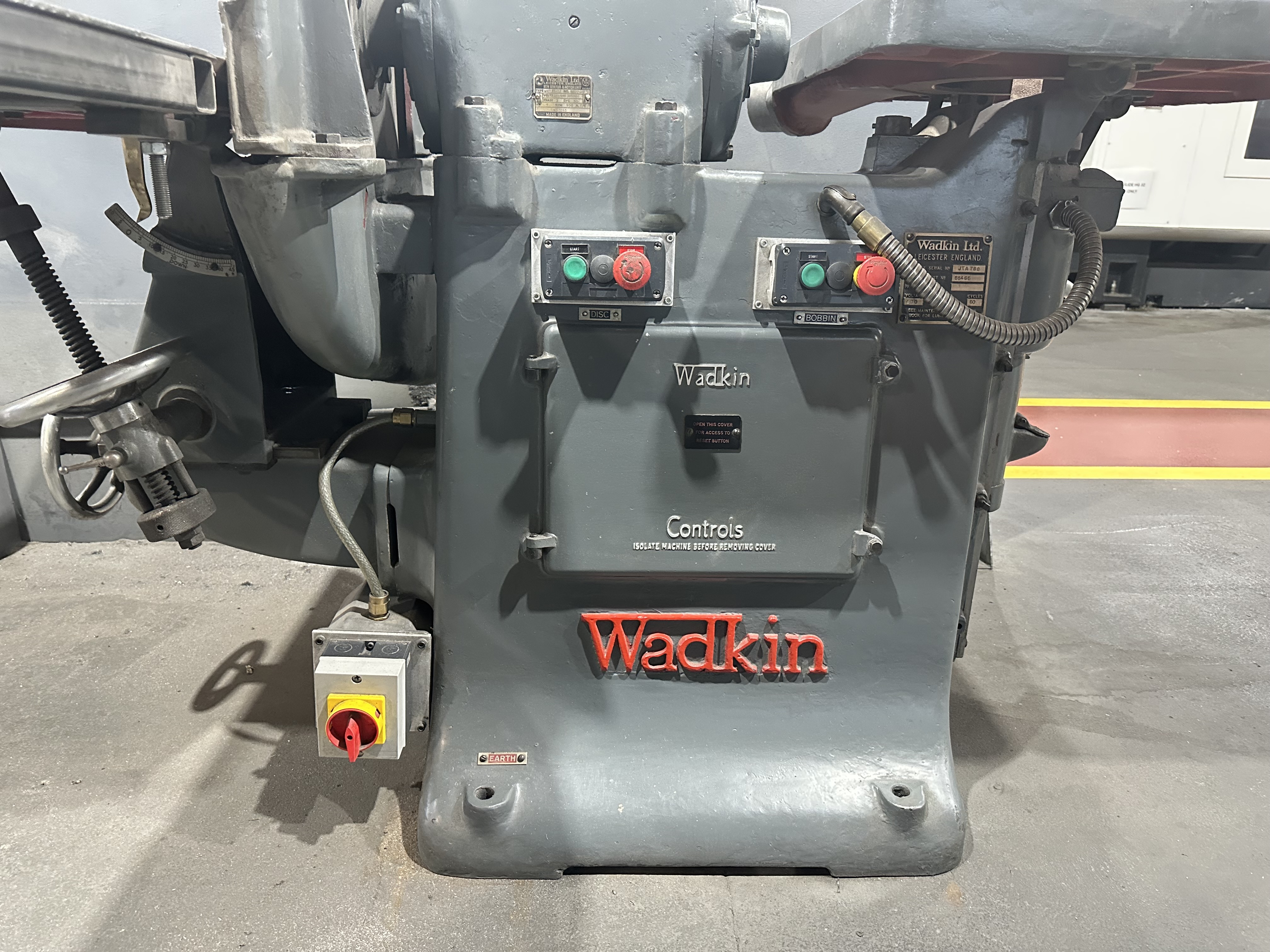 Wadkin Combined Disc & Bobbin Sander