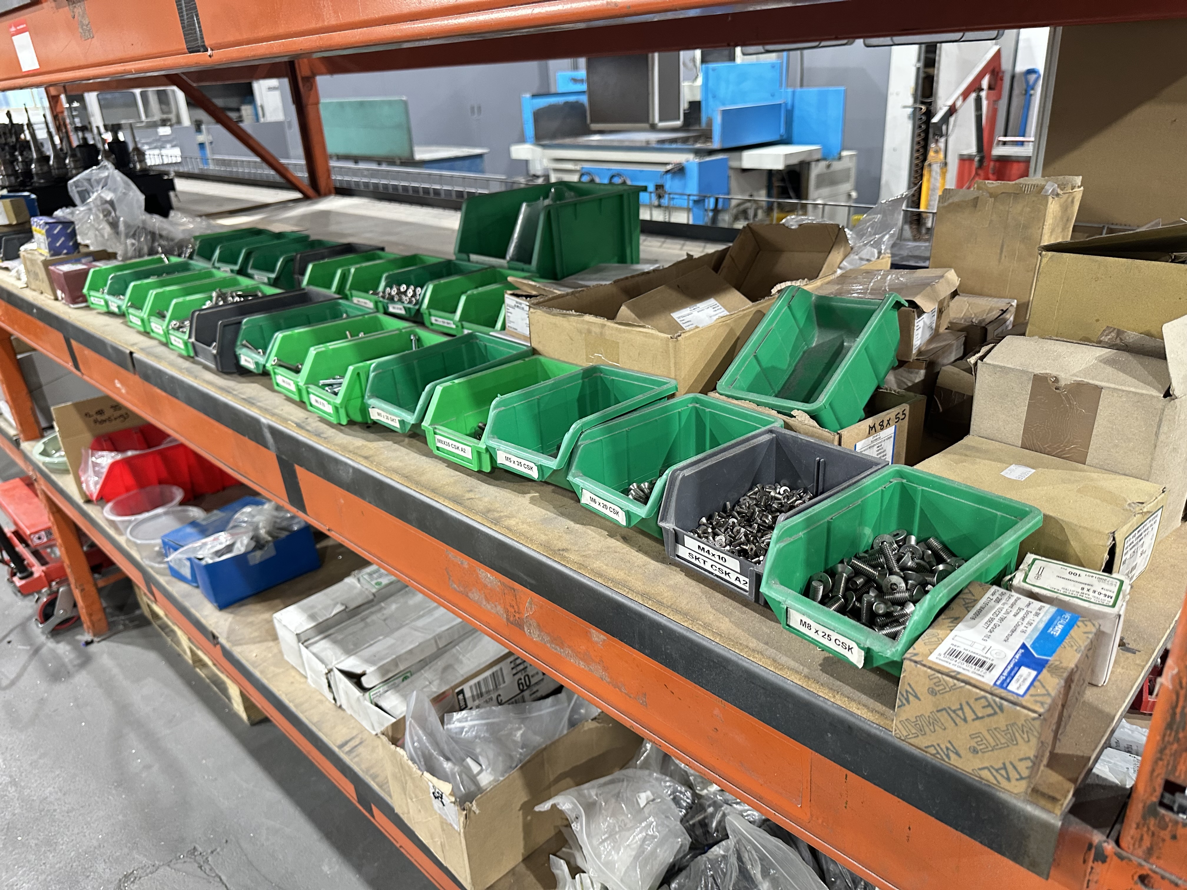 Large Qty of Cap Head Screws, Counter Sink Head Screws and Other Fixings 