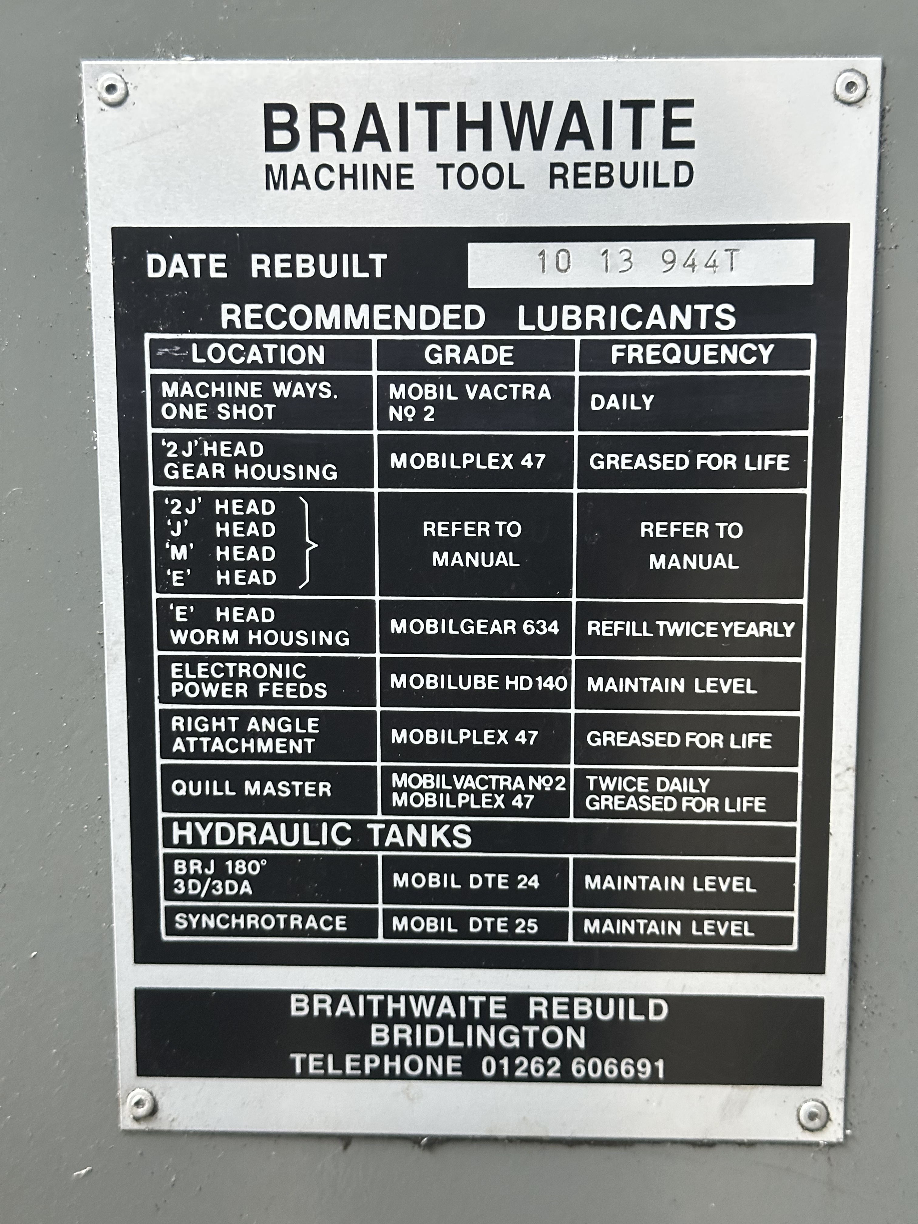 Bridgeport Series 1 2Hp Turret Head Milling Machine