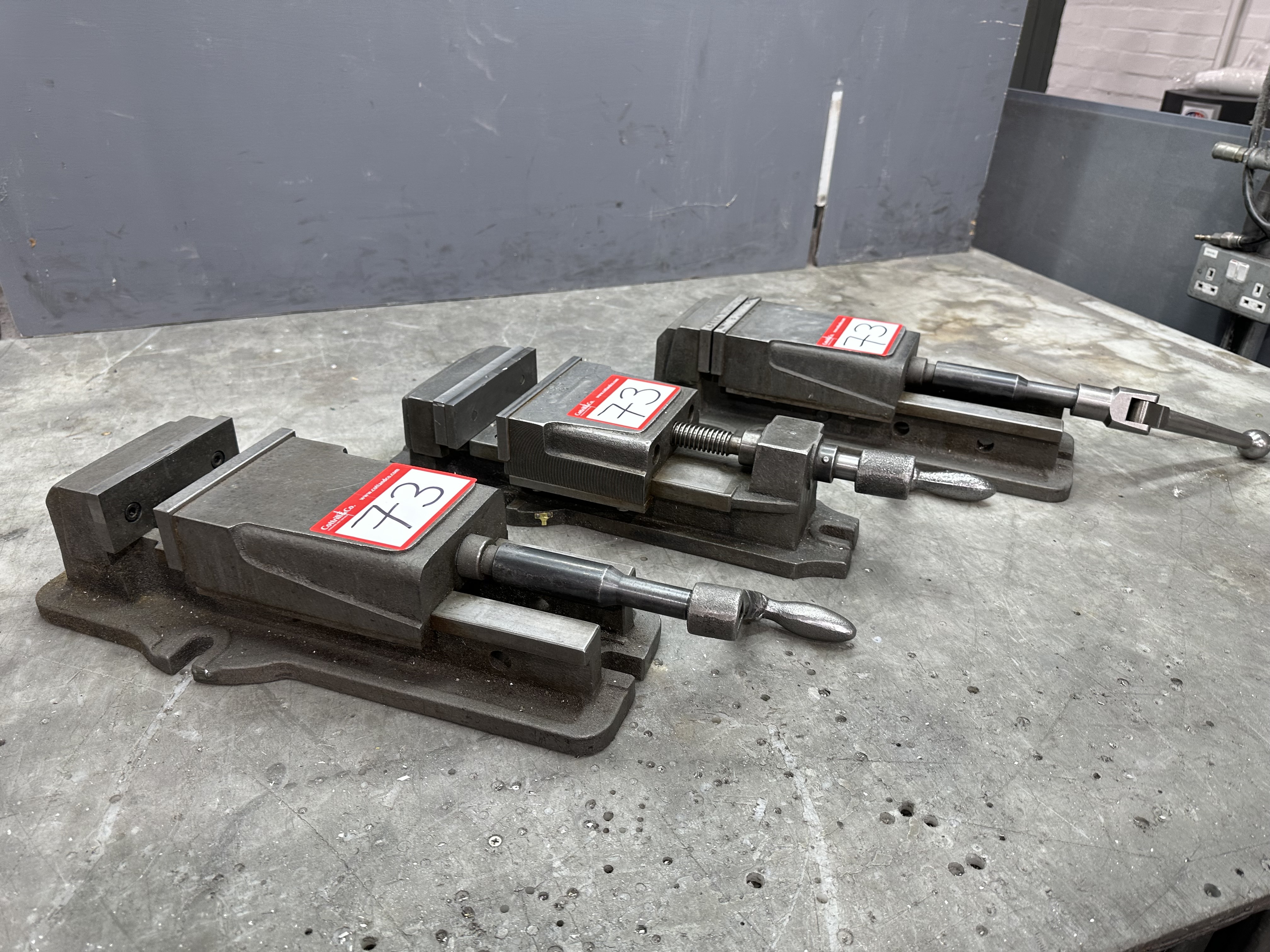 6" Machine Vices (Qty 3)