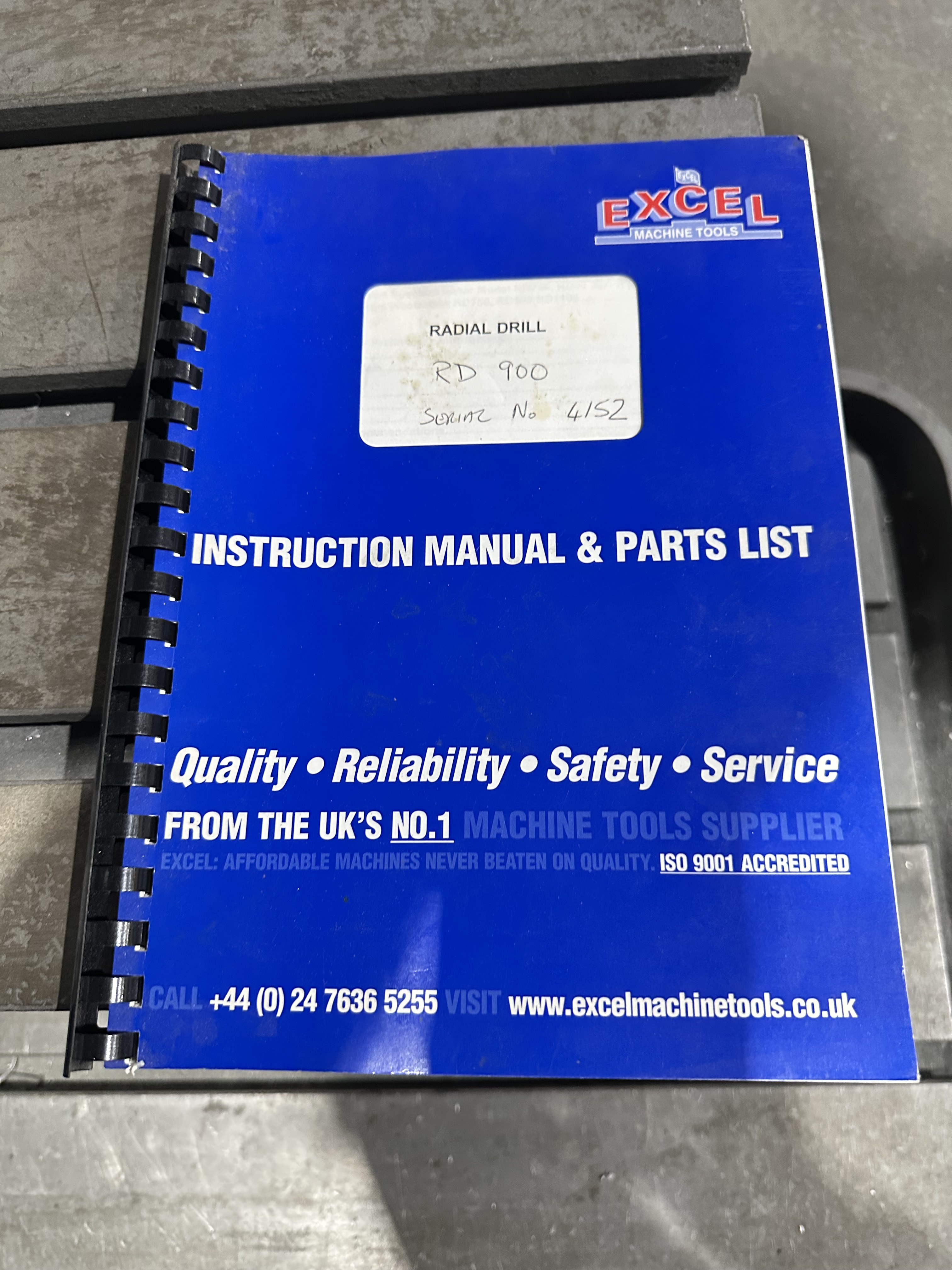 Excel RD-900 Radial Arm Drill (2006)