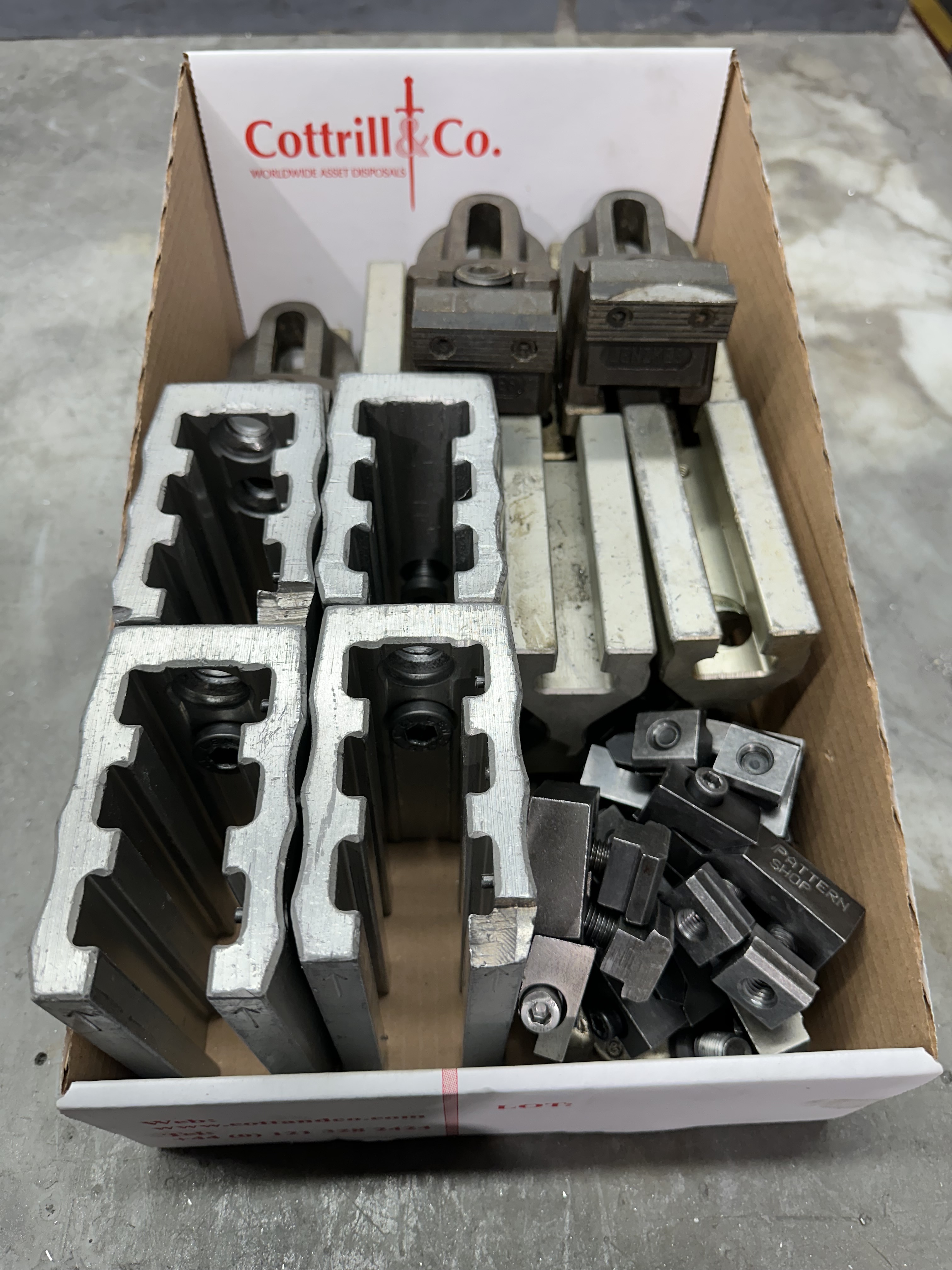 Lenzkes Machine Clamps Riser Blocks