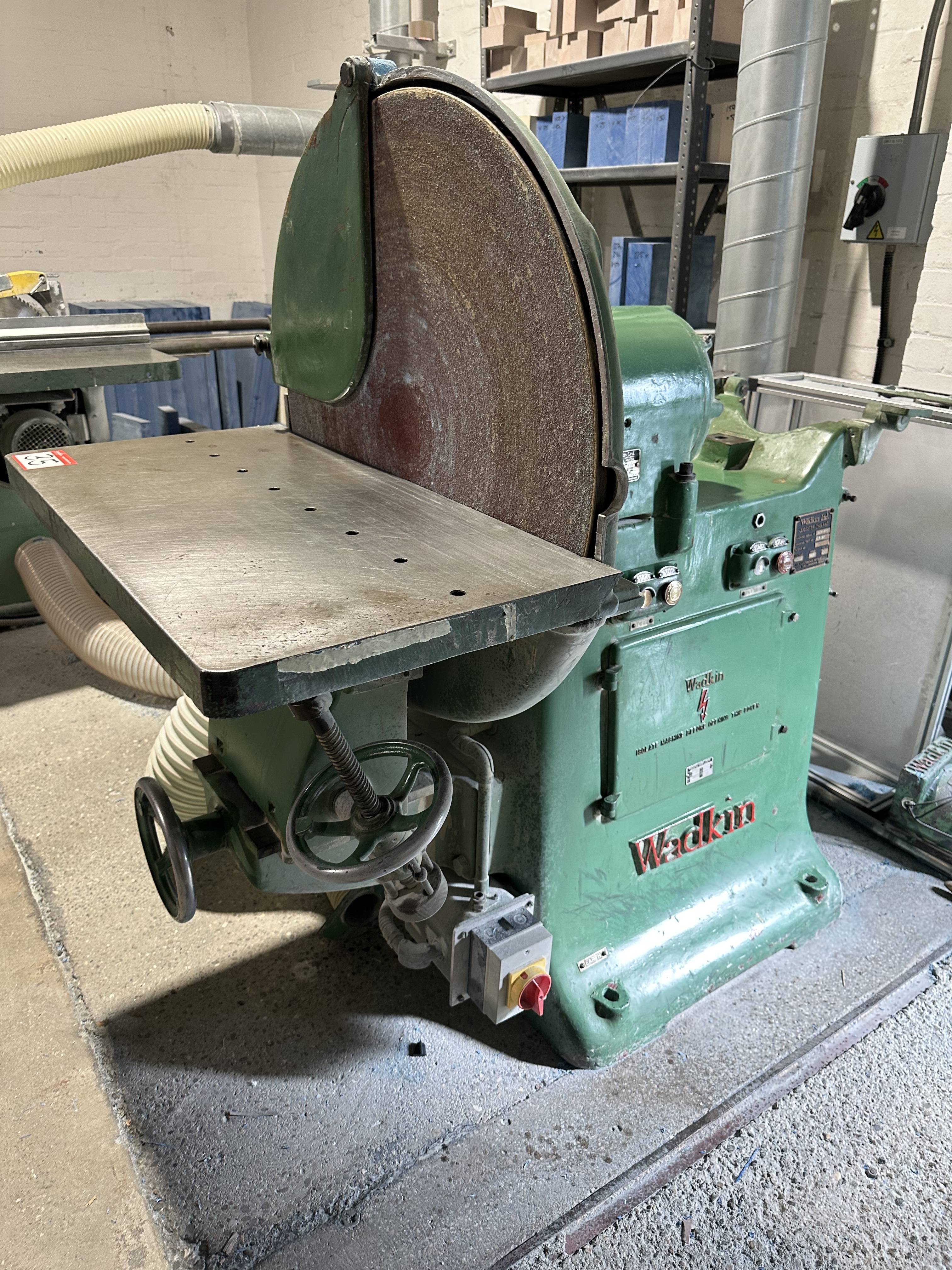 Wadkin Disc and Bobbin Sander