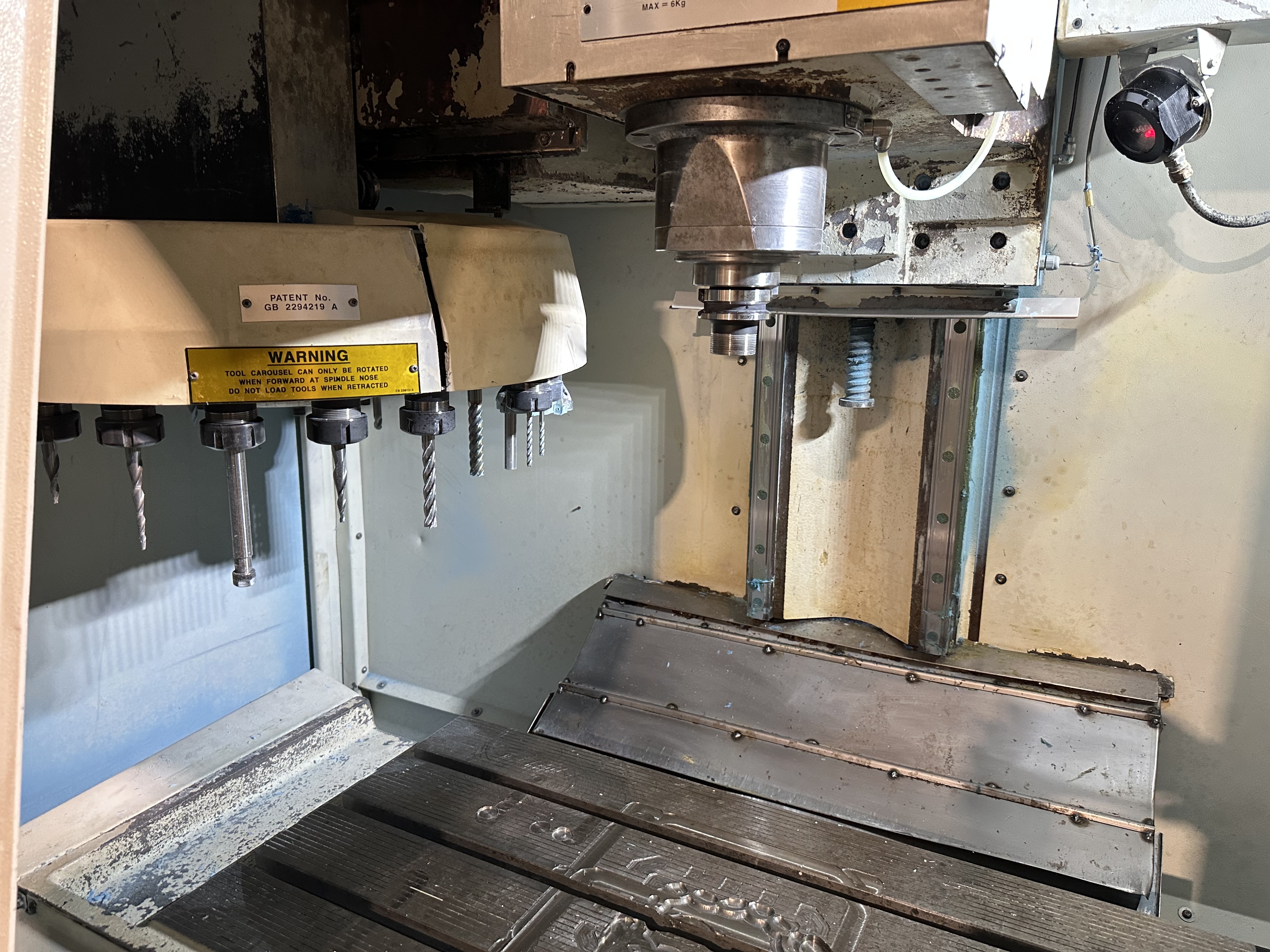 Bridgeport VMC 600 x Vertical Machining Centre (2004)