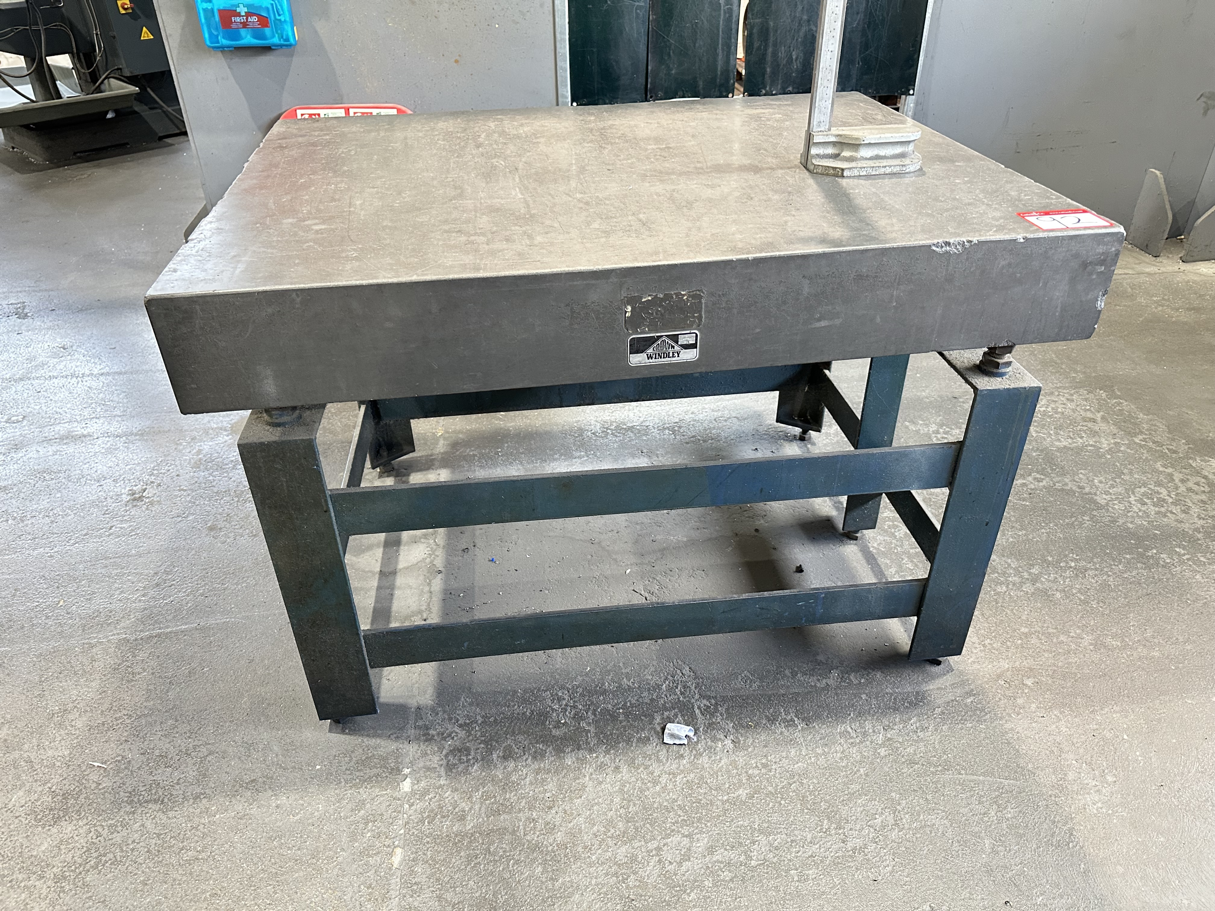 Granite Surface Table, Size 4' x 3' Including 600mm Mitutoyo Height Gauge
