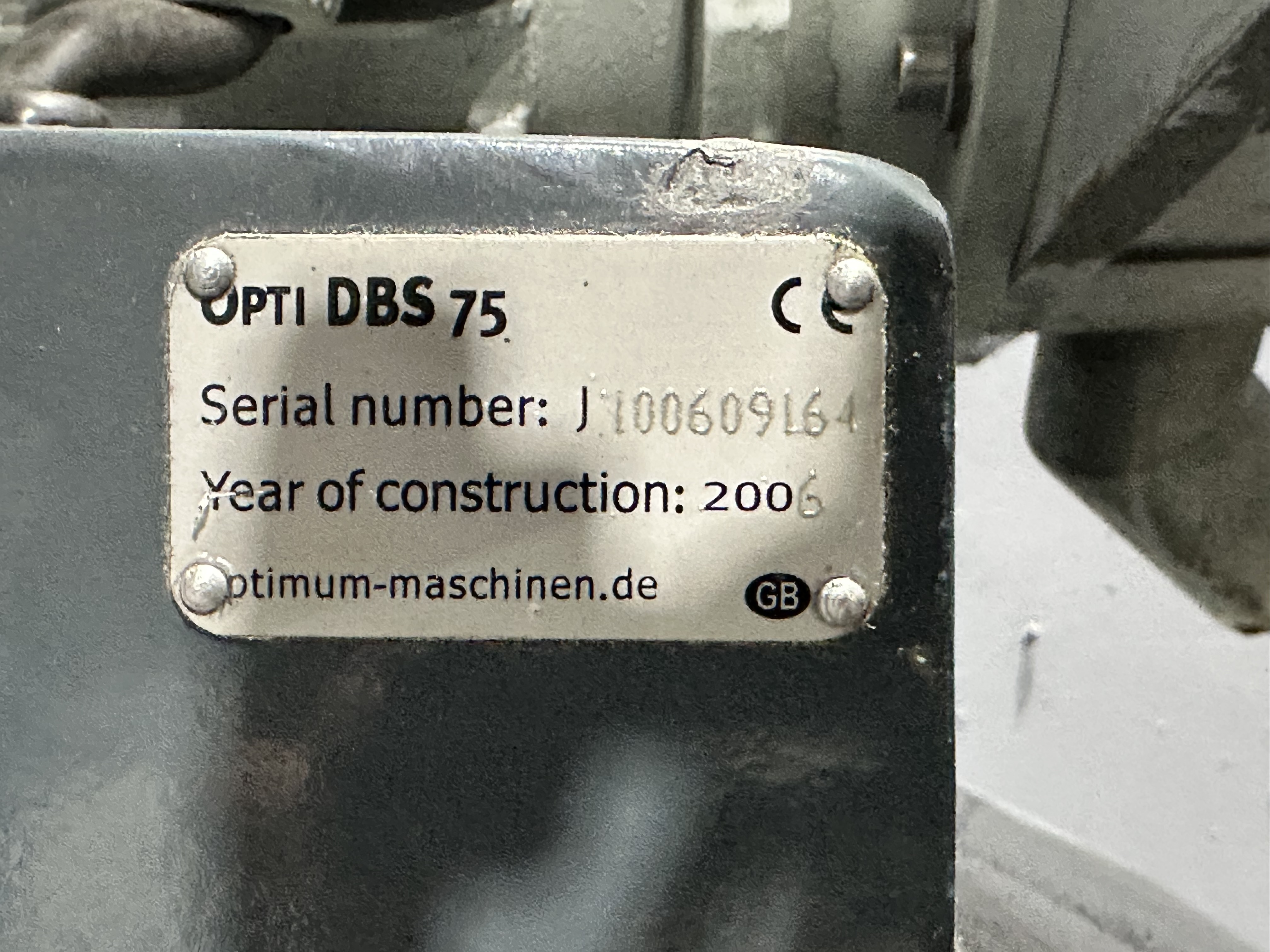 Optimum OptiDBS75 Disk & Band Linisher