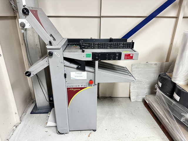 Morgana Junior Folder 90422 Batch Folding Machine