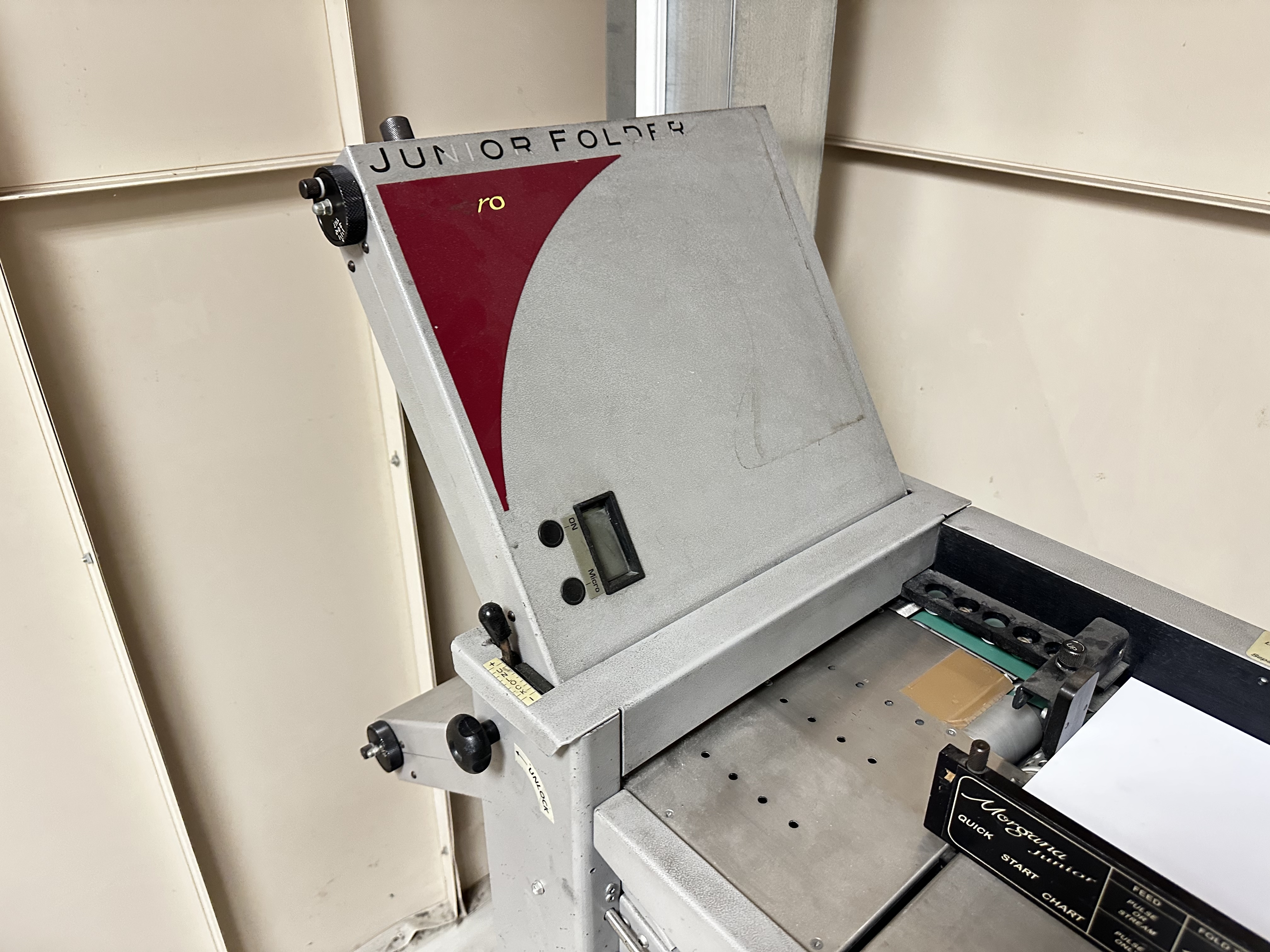 Morgana Junior Folder 90422 Batch Folding Machine