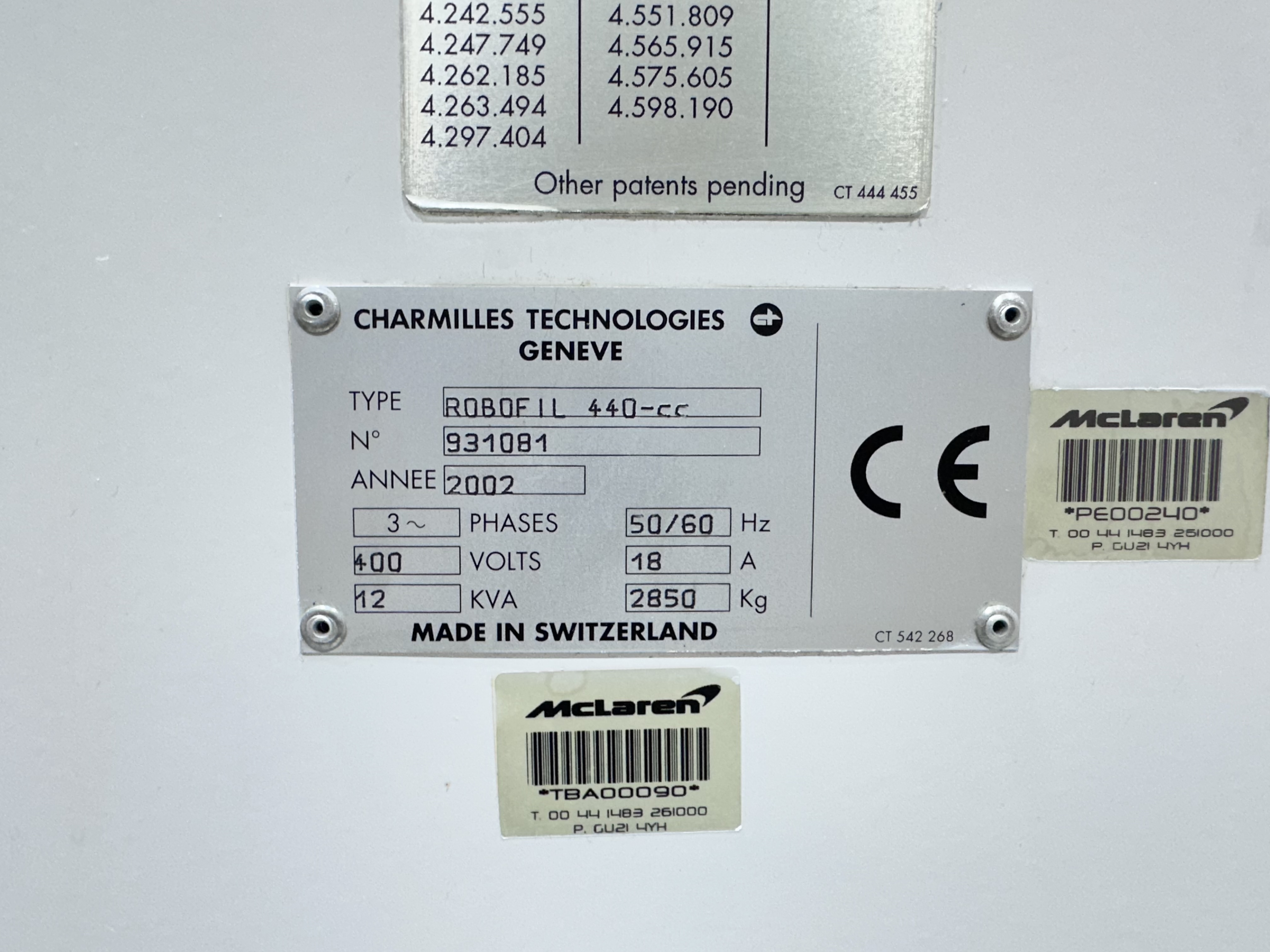 Charmilles Robofil 440-CC Wire-Cut Electro-Discharge Machine. (2002)