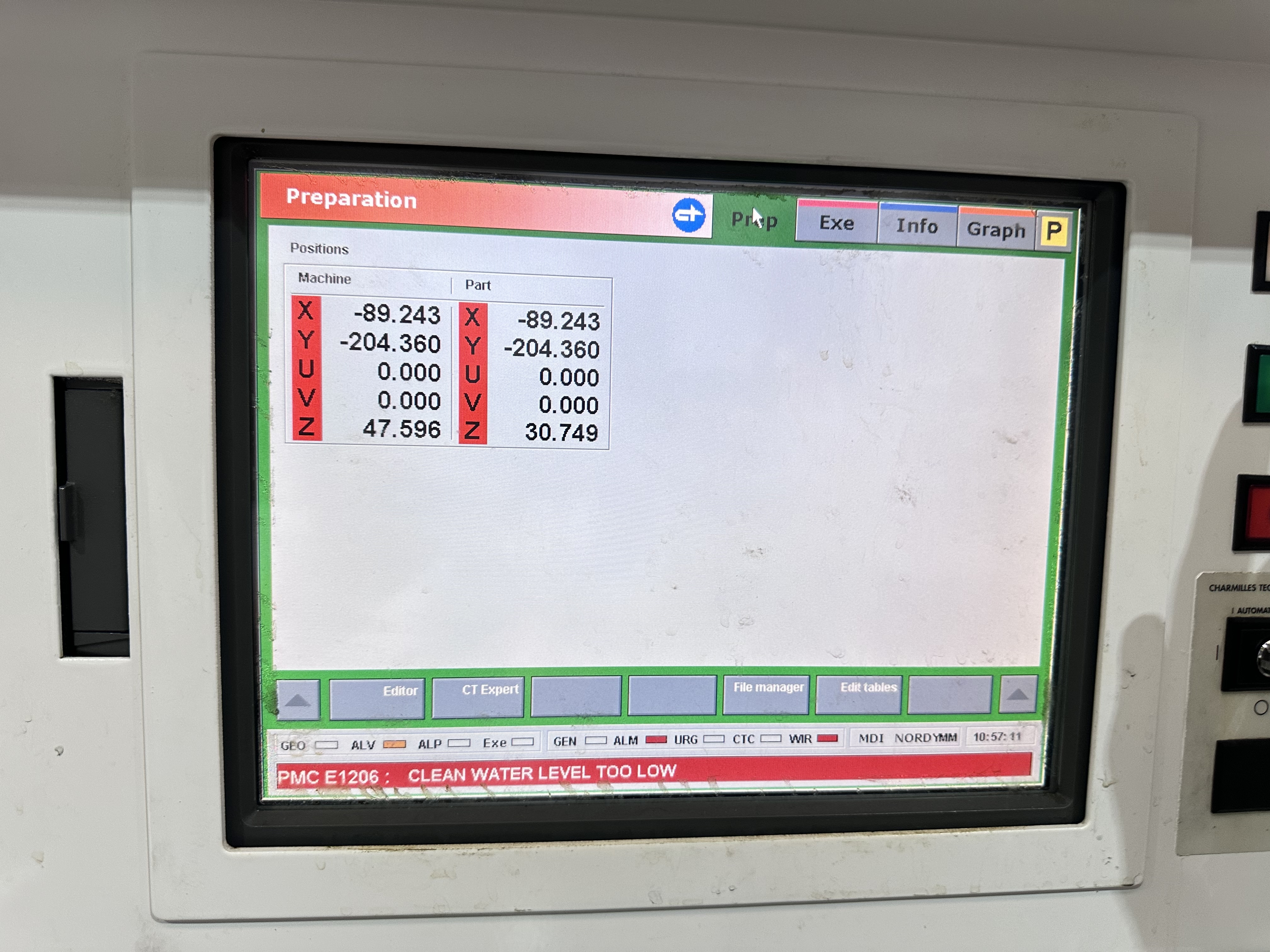Charmilles Robofil 440-CC Wire-Cut Electro-Discharge Machine. (2002)