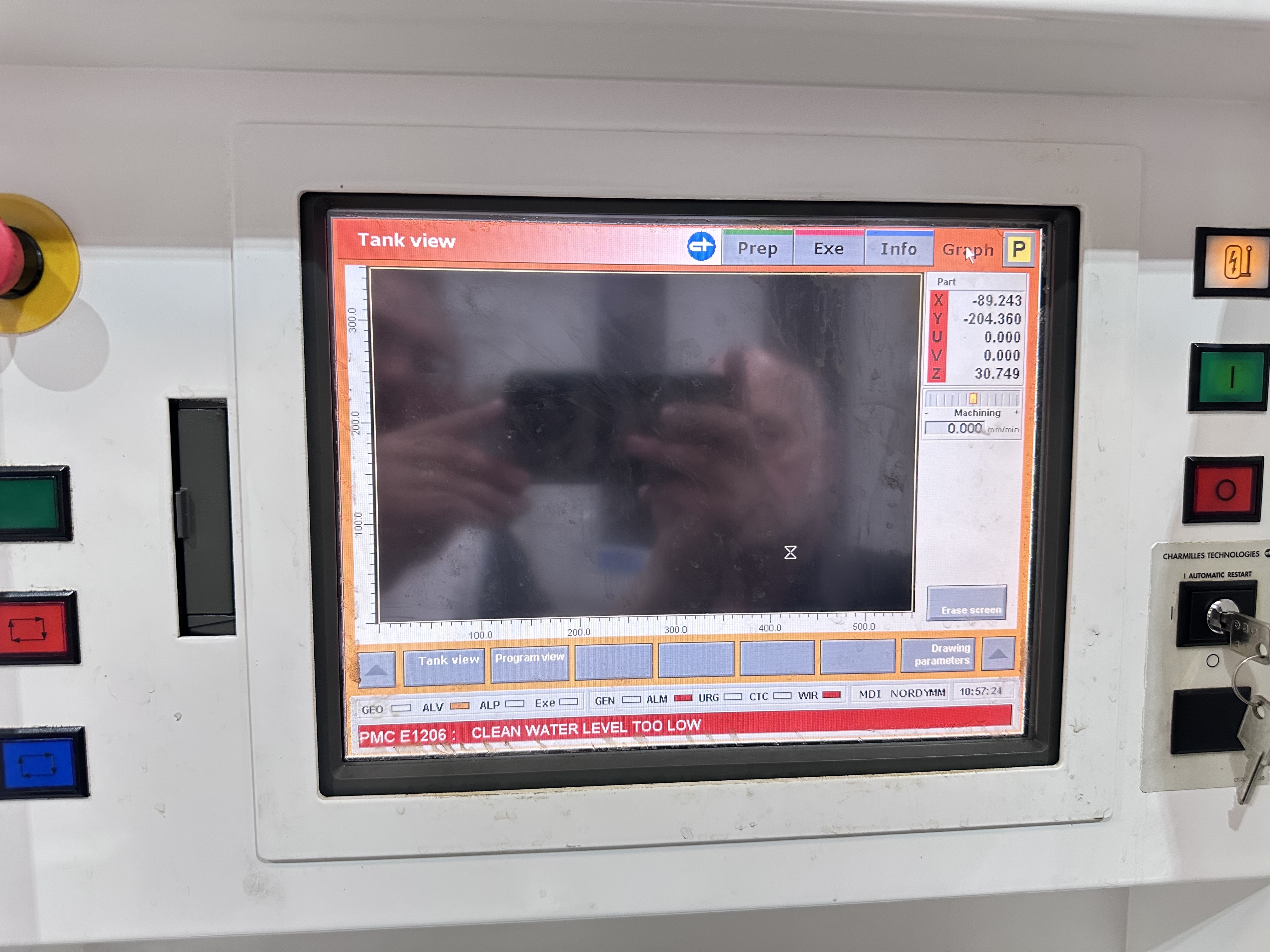 Charmilles Robofil 440-CC Wire-Cut Electro-Discharge Machine. (2002)