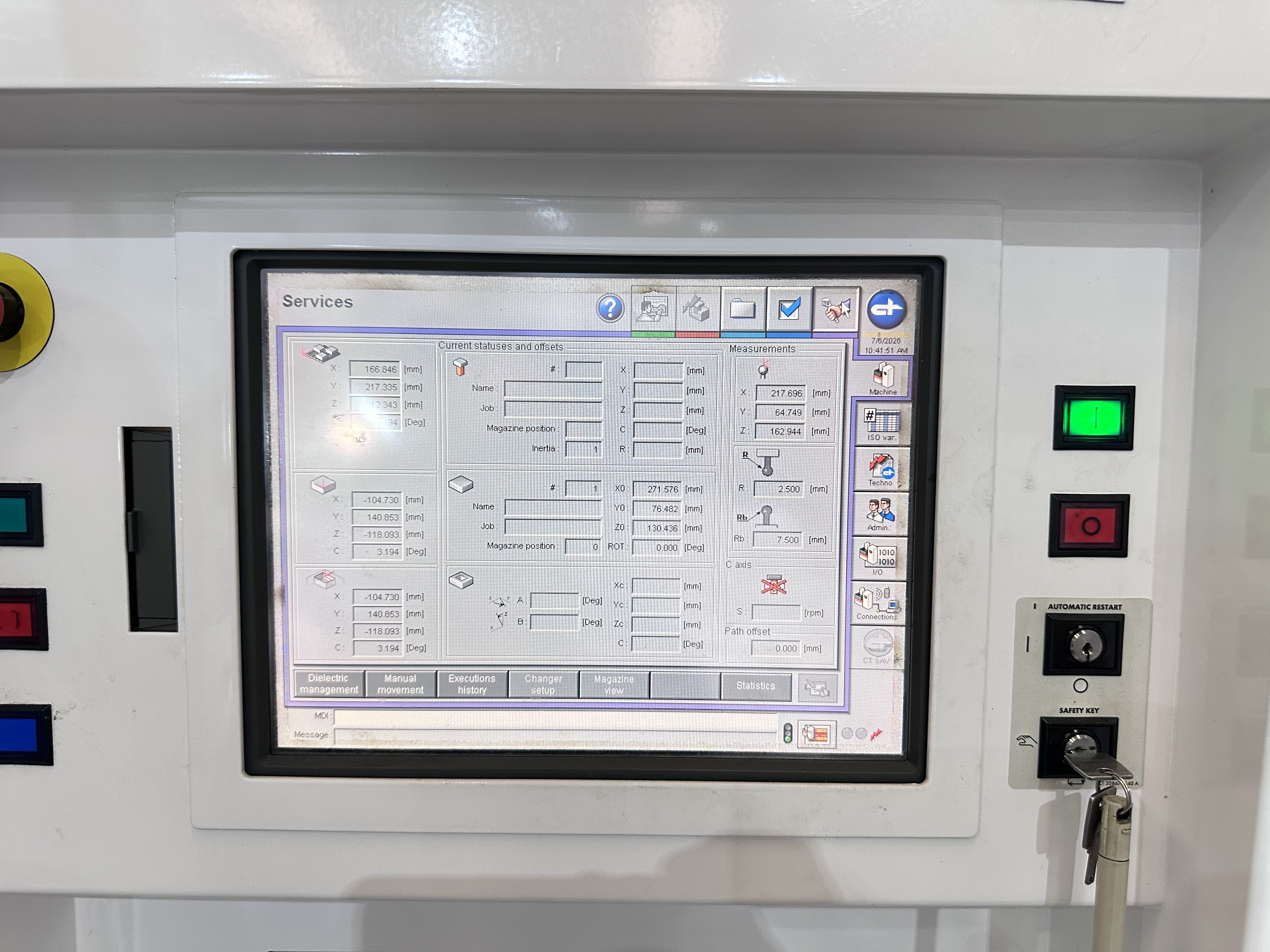 Charmilles FO 350 S Die-Sink Electro-Discharge Machine. (2008)