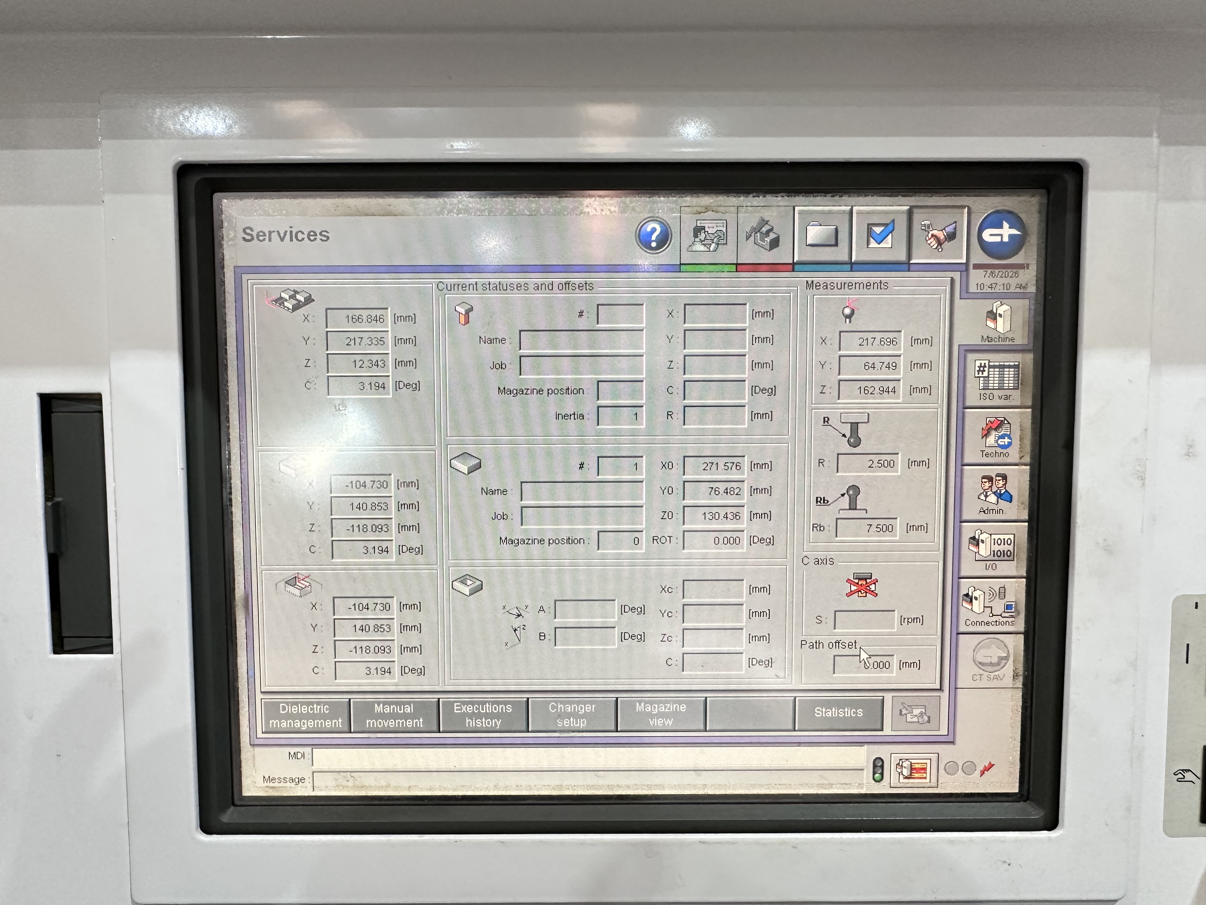 Charmilles FO 350 S Die-Sink Electro-Discharge Machine. (2008)