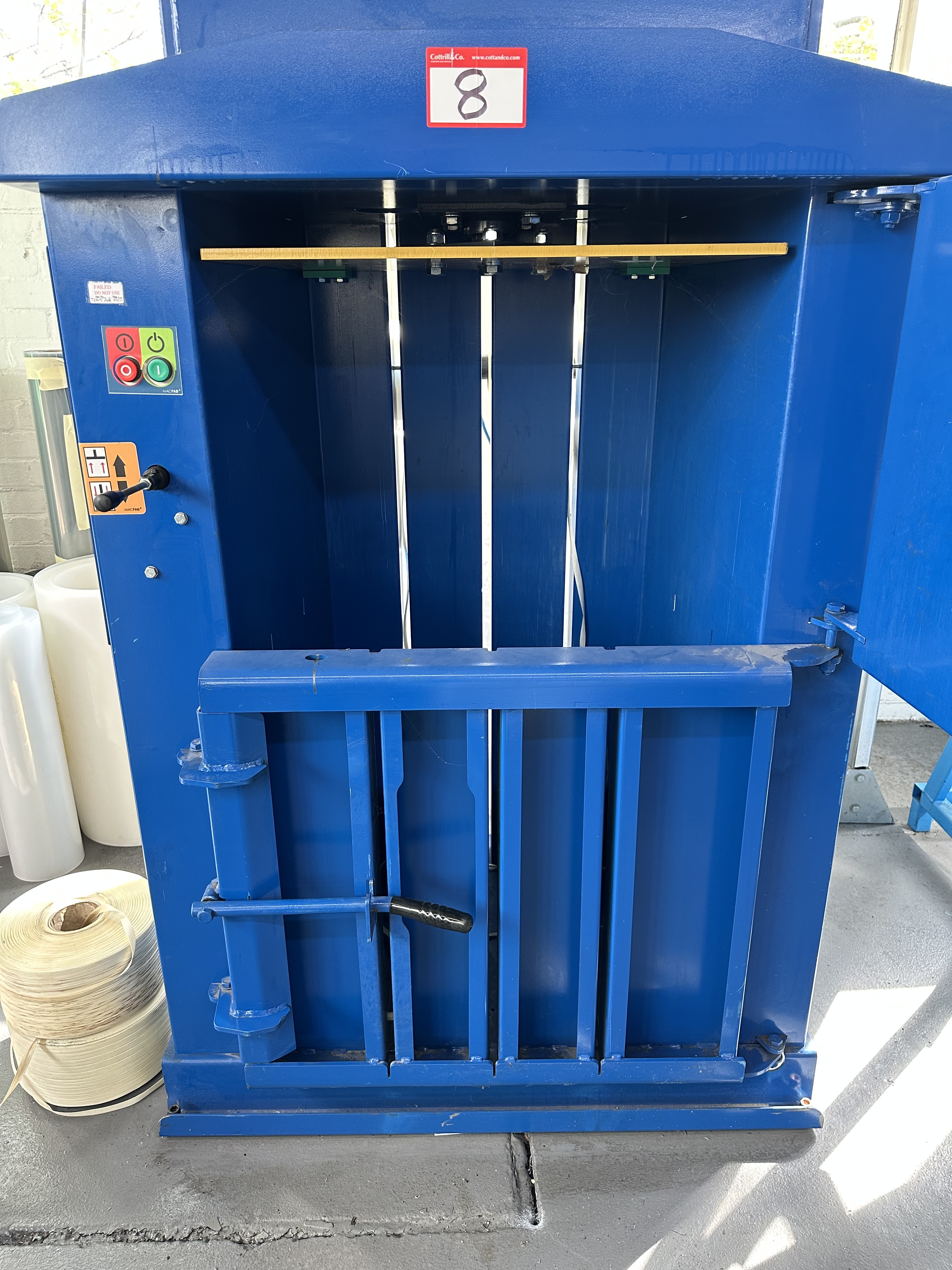 MacFab Waste Compactor / Bailer (2016)