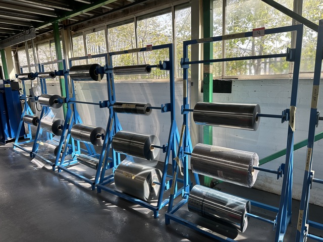 (8) x Material / Film Reel Stands
