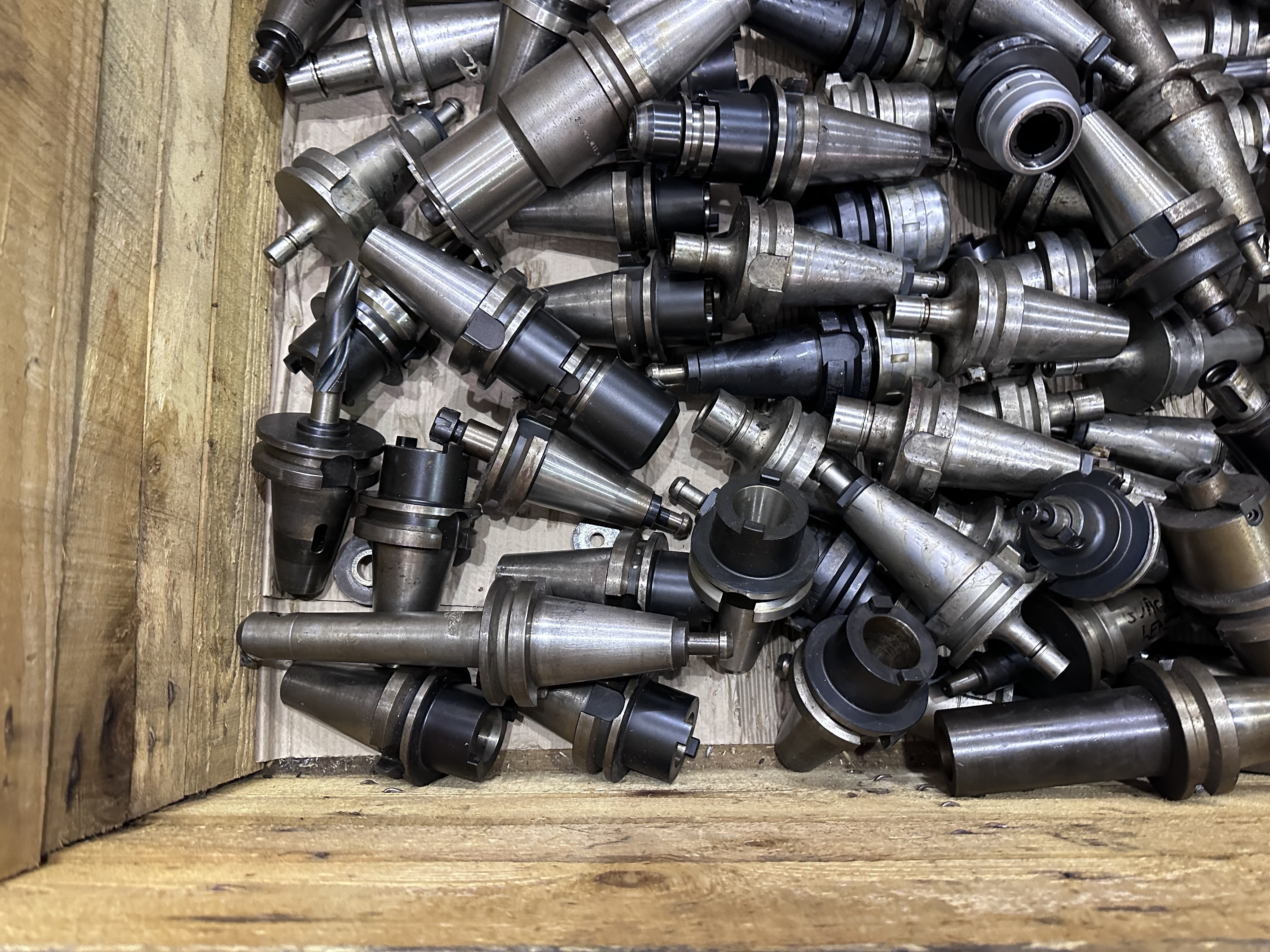 BT50 Spindle Tool Holders in Various Tool Holding Types