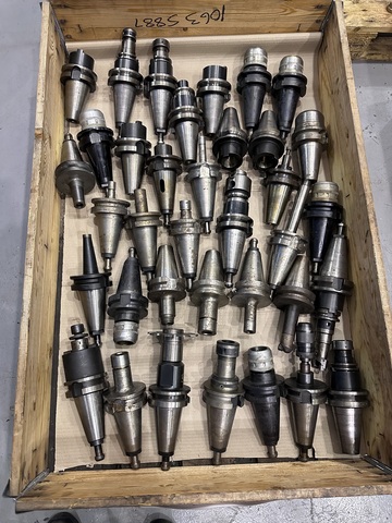 BT50 Spindle Tool Holders in Various Tool Holding Types