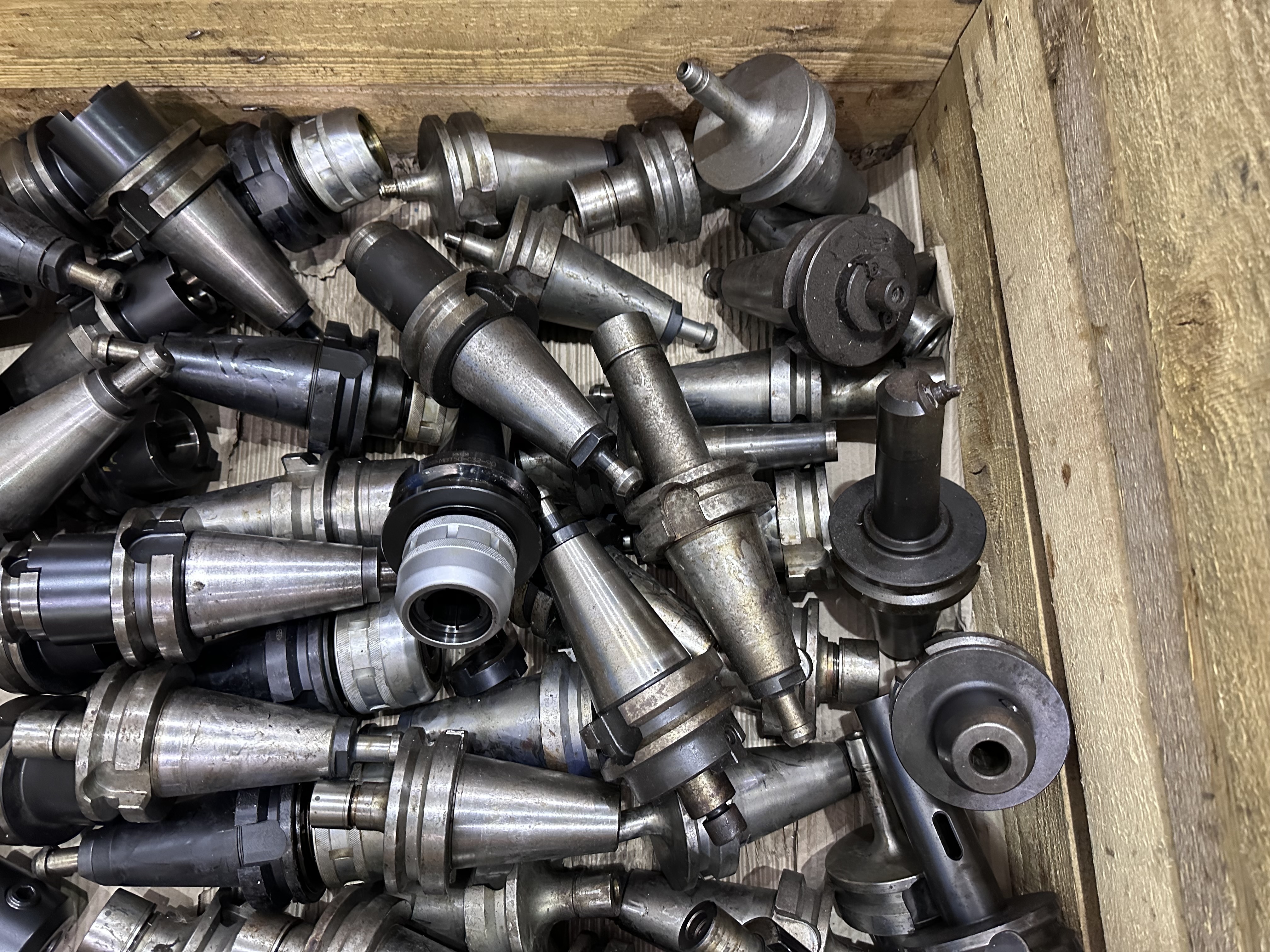 BT50 Spindle Tool Holders in Various Tool Holding Types