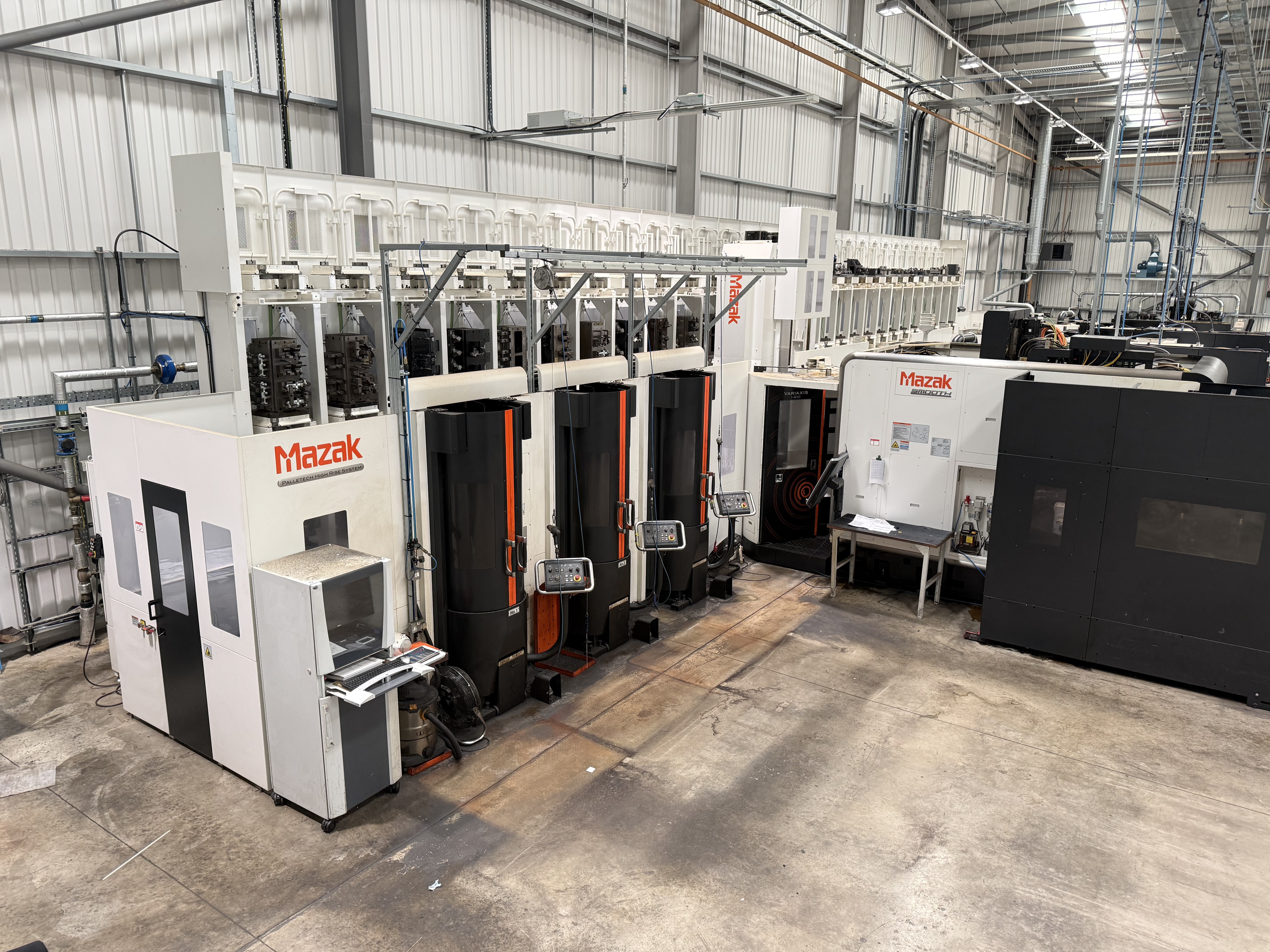 Mazak Palletech High Rise System with Smooth PMC Control (11/2017)