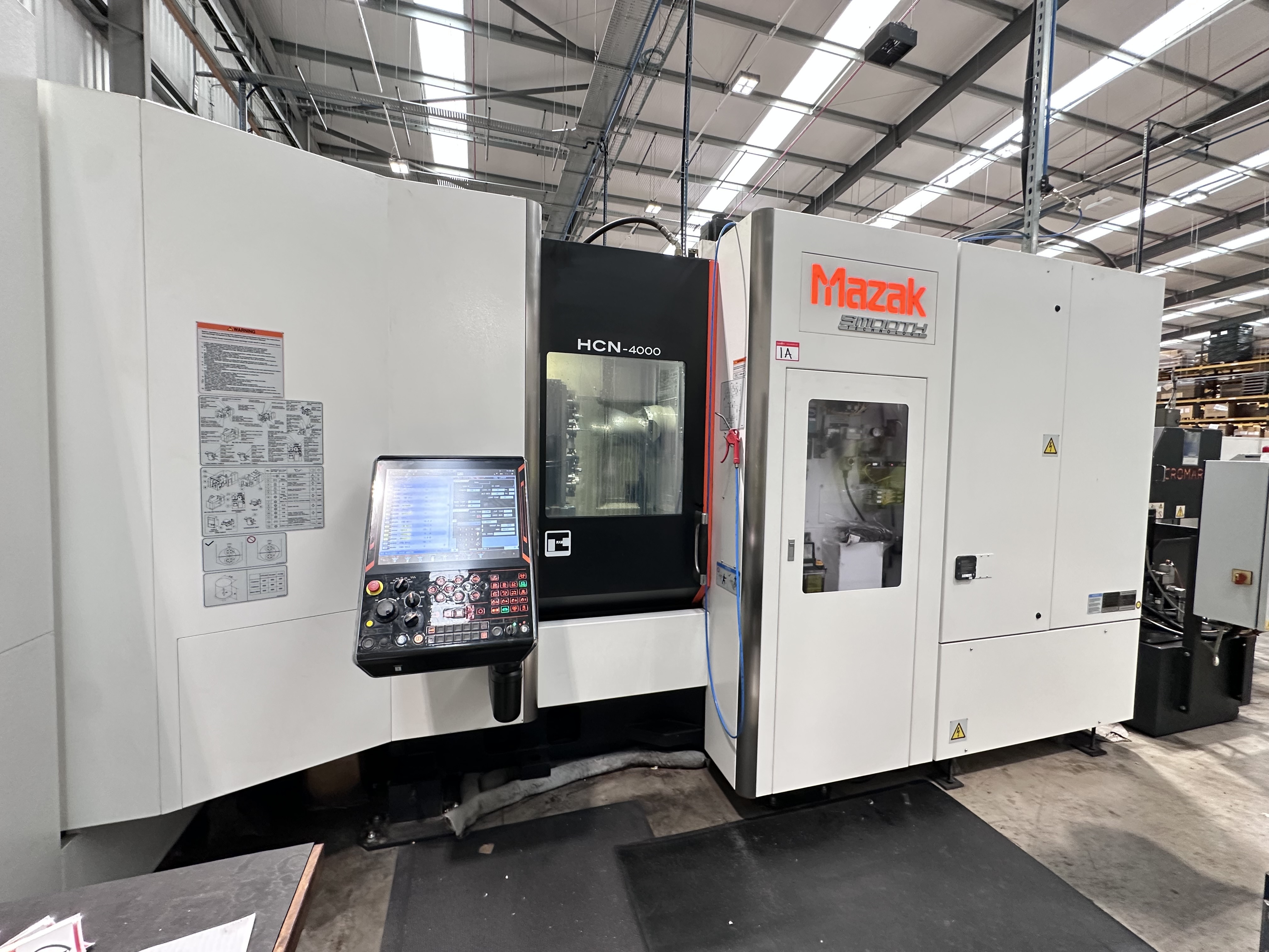 Mazak HCN - 4000 Machining Centre with Mazatrol Smooth G Control (11/2017)