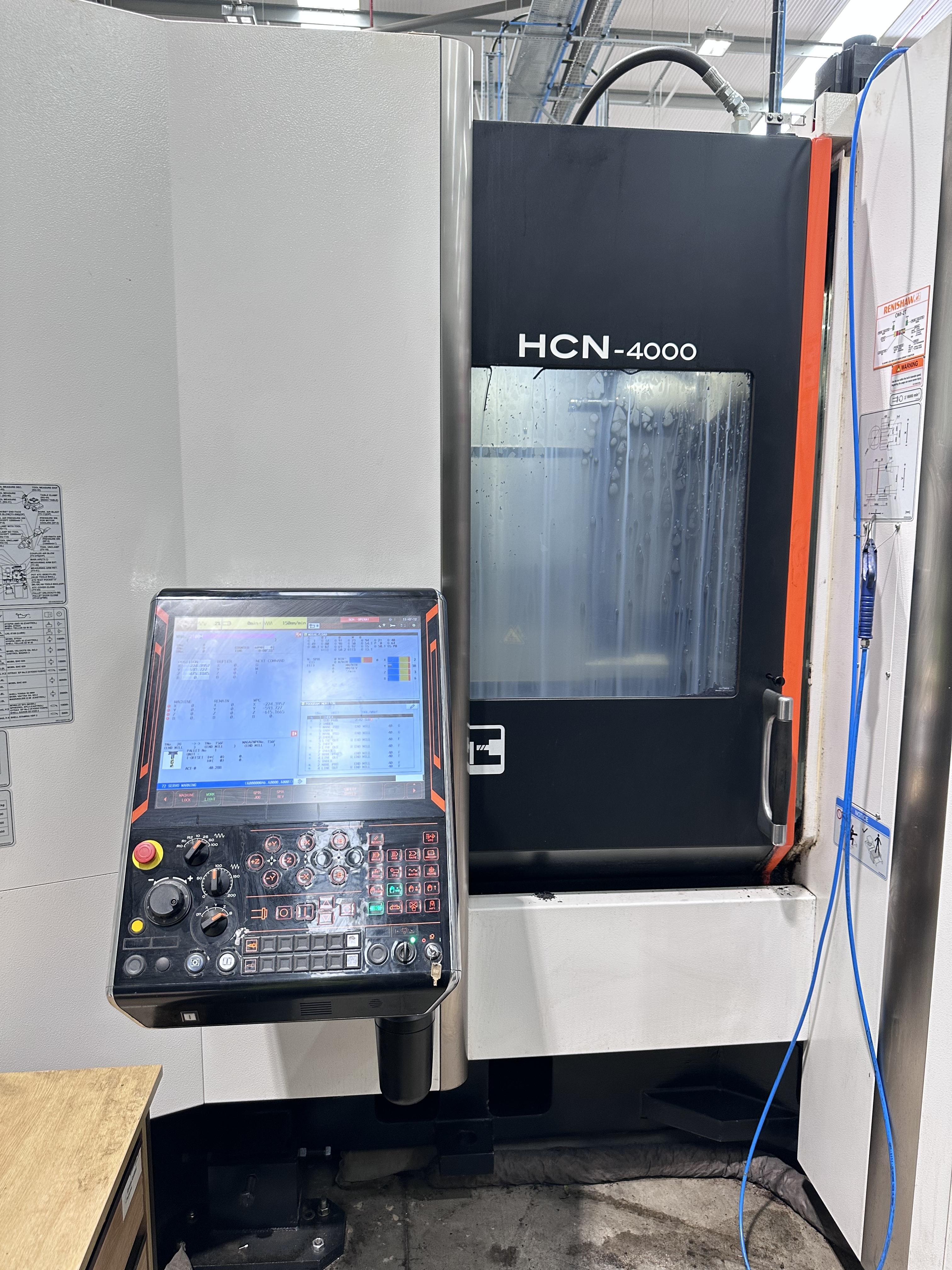 Mazak HCN - 4000 Machining Centre with Mazatrol Smooth G Control (09/2017)