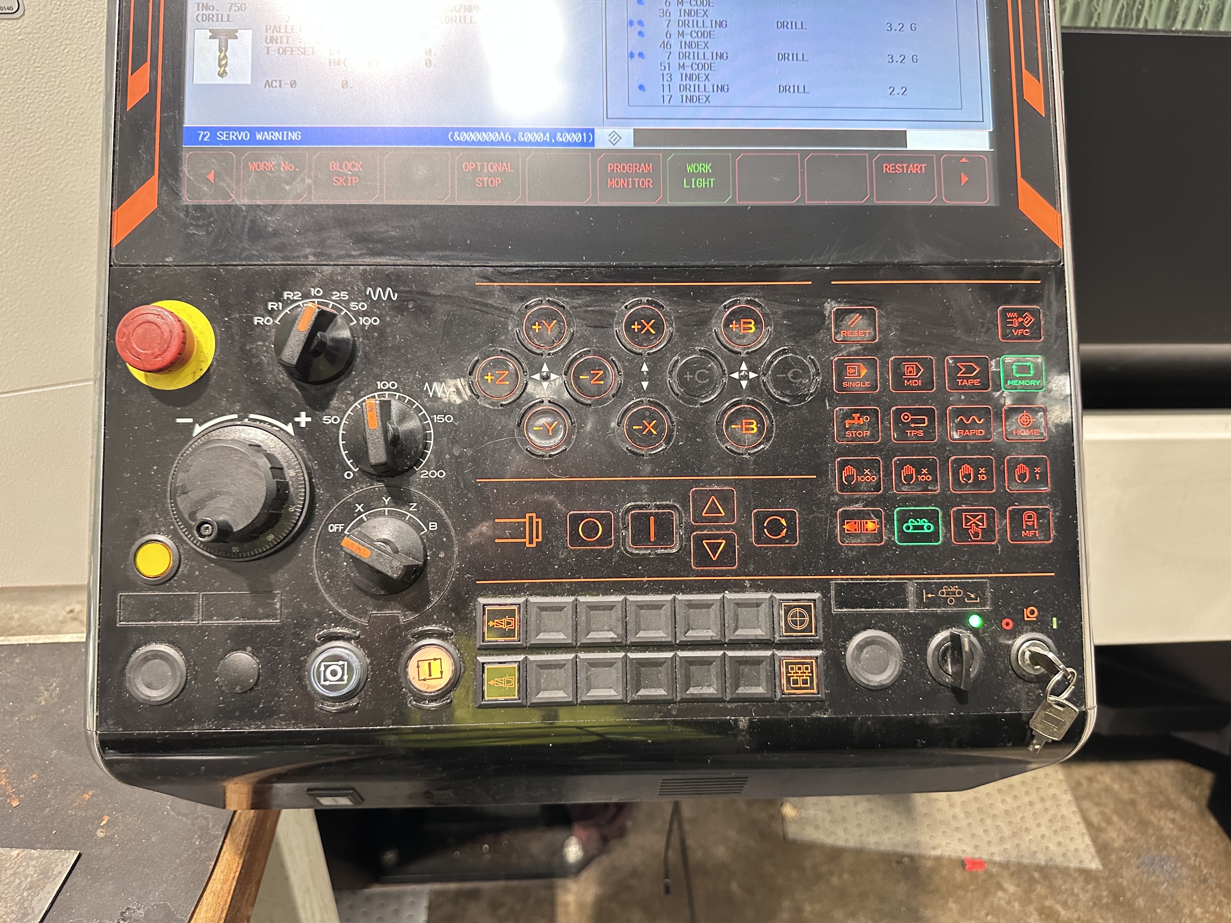 Mazak HCN - 4000 Machining Centre with Mazatrol Smooth G Control (04/2017)