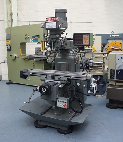 KRV 2000 Turret Milling Machine