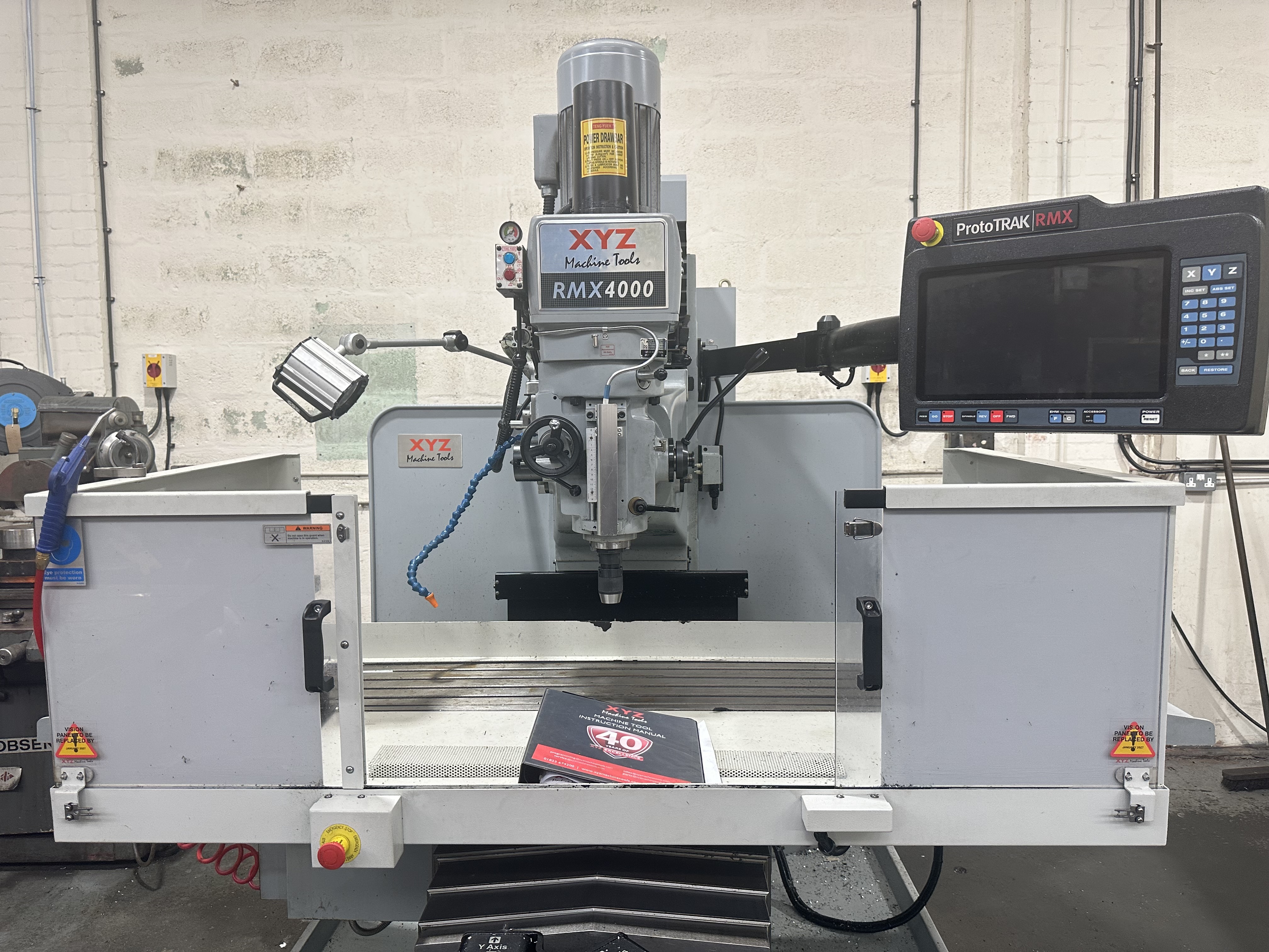 XYZ RMX4000 Bed Mill with Prototrak RMX Control (2024)
