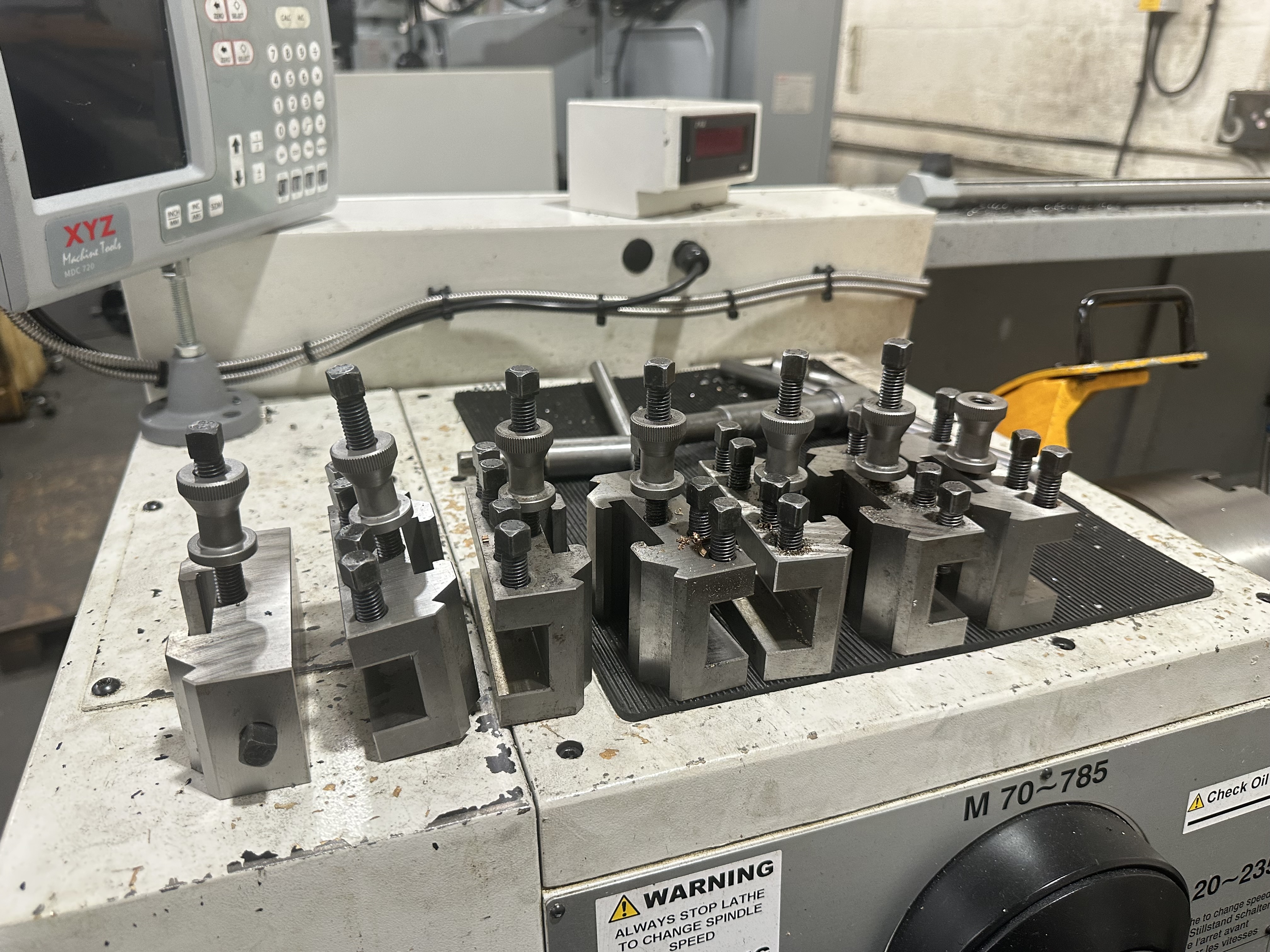 XYZ 1550VS  x 1230mm Gap Bed Manual Lathe with DRO (2024)