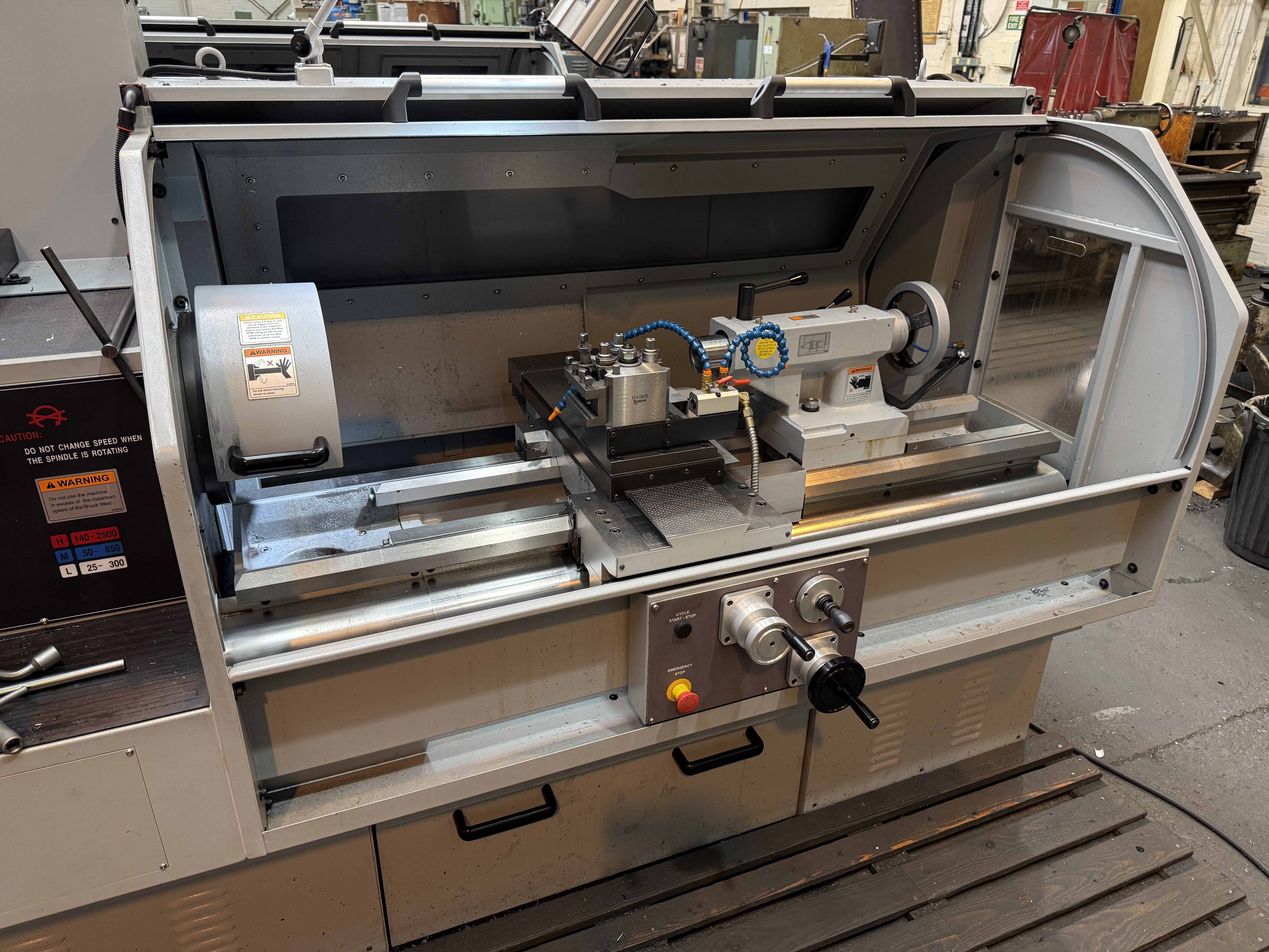 XYZ Proturn RLX425  x 1250mm Gap Bed Lathe with Prototrak RLX Control (2024)