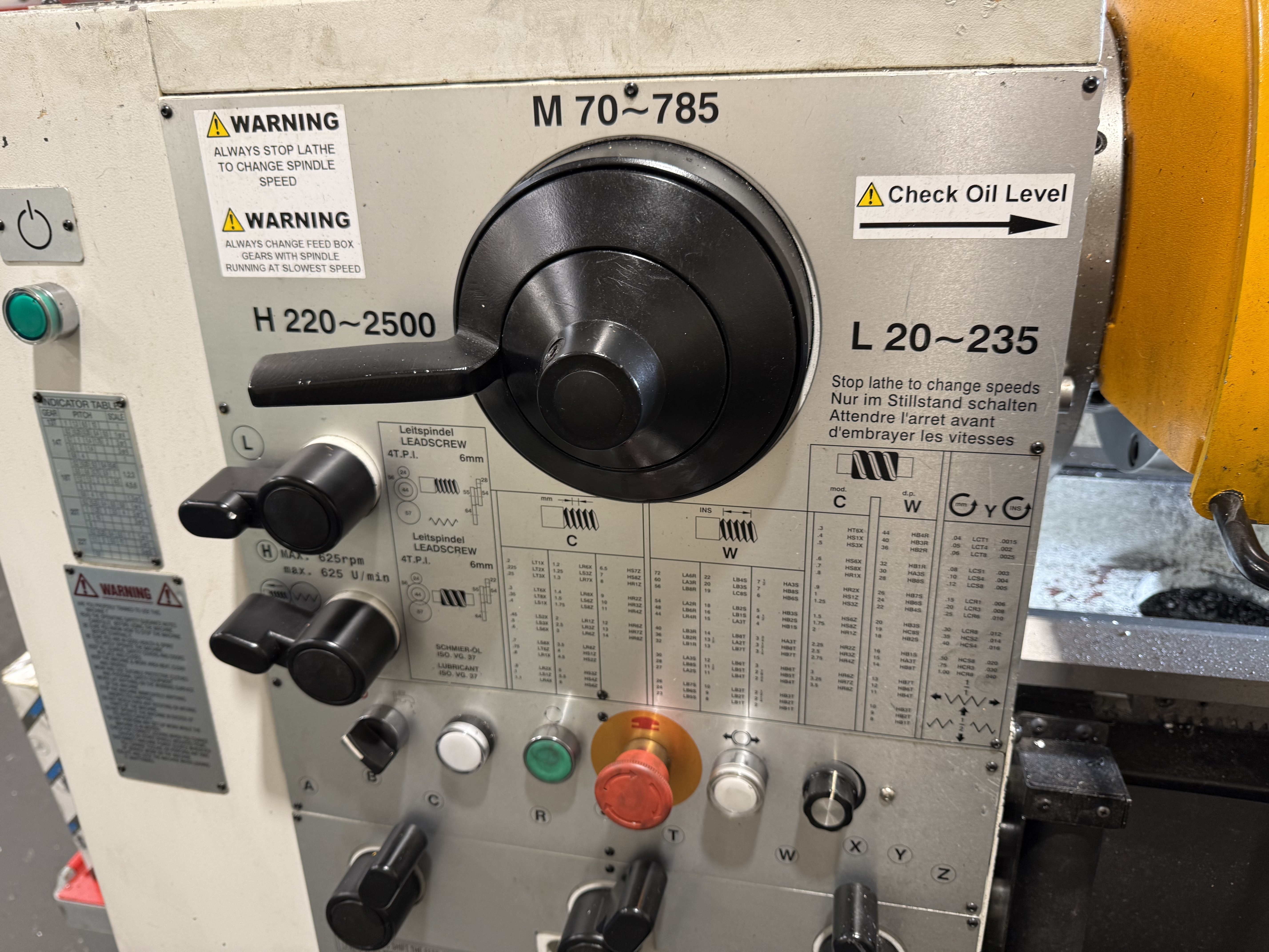 XYZ 1550VS  x 1230mm Gap Bed Manual Lathe (2024)
